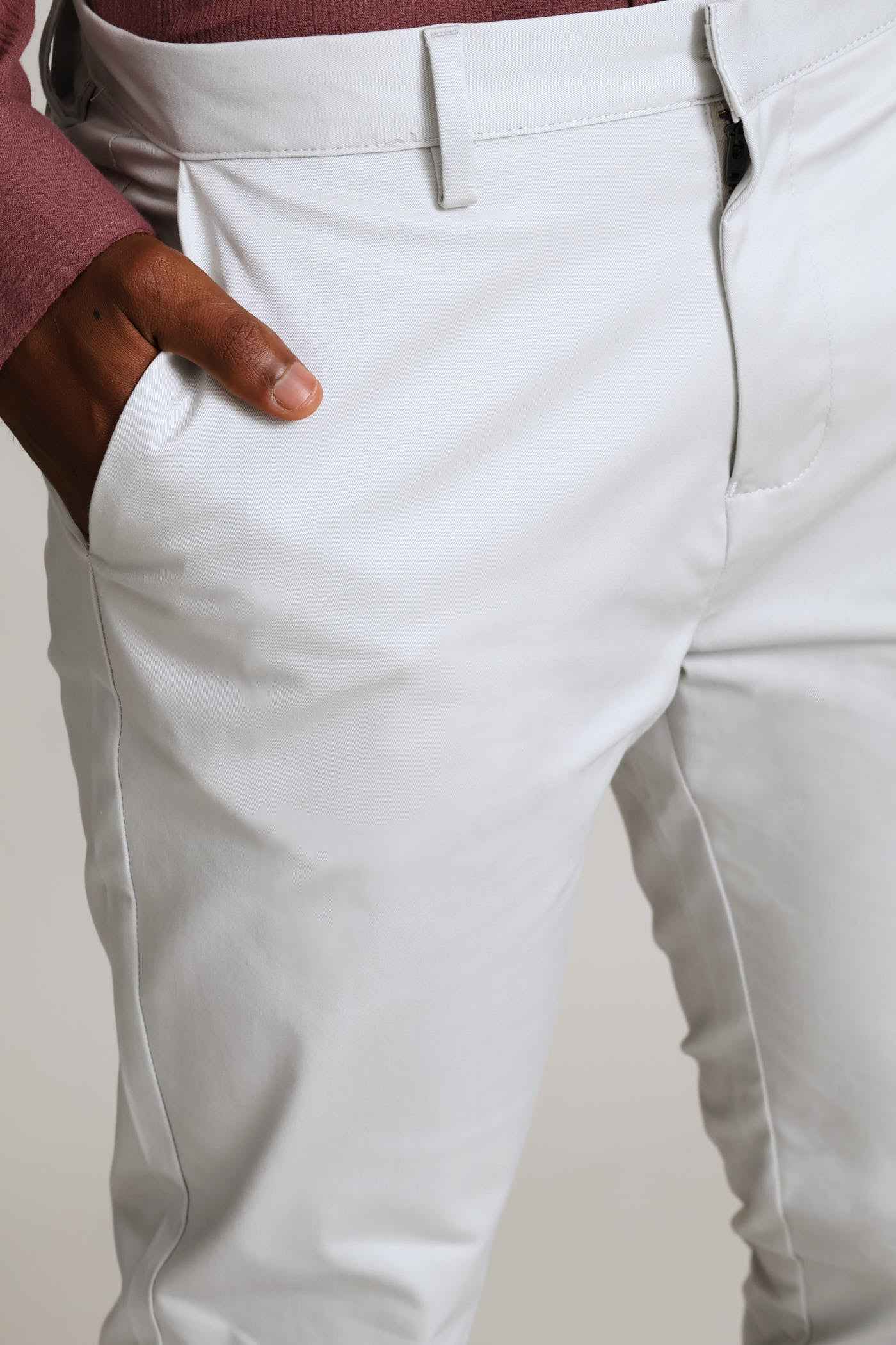 Smart Slim Chino - Grey - Image 2