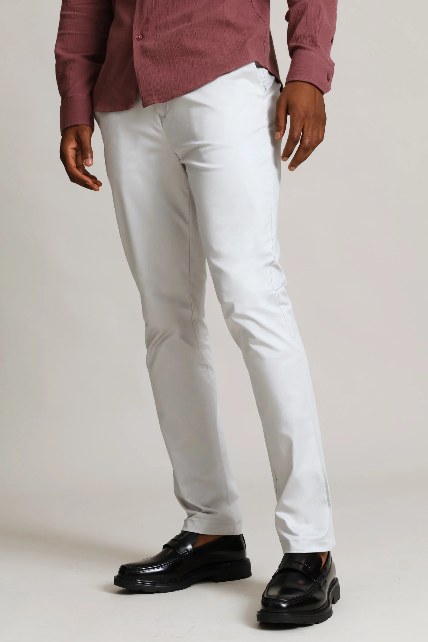 Smart Slim Chino - Grey - Image 3