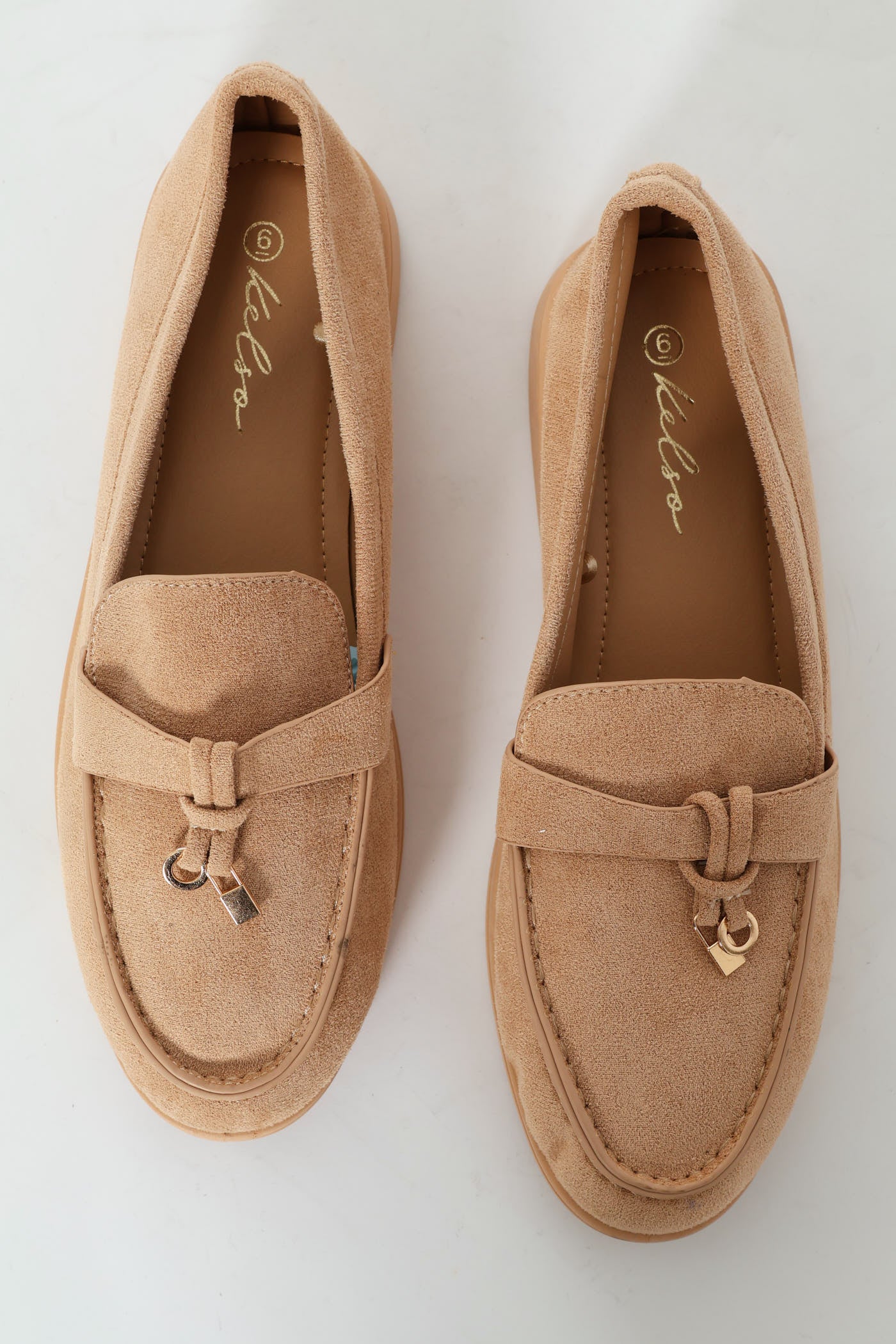 Smart Tassle Loafer - Taupe - Image 3