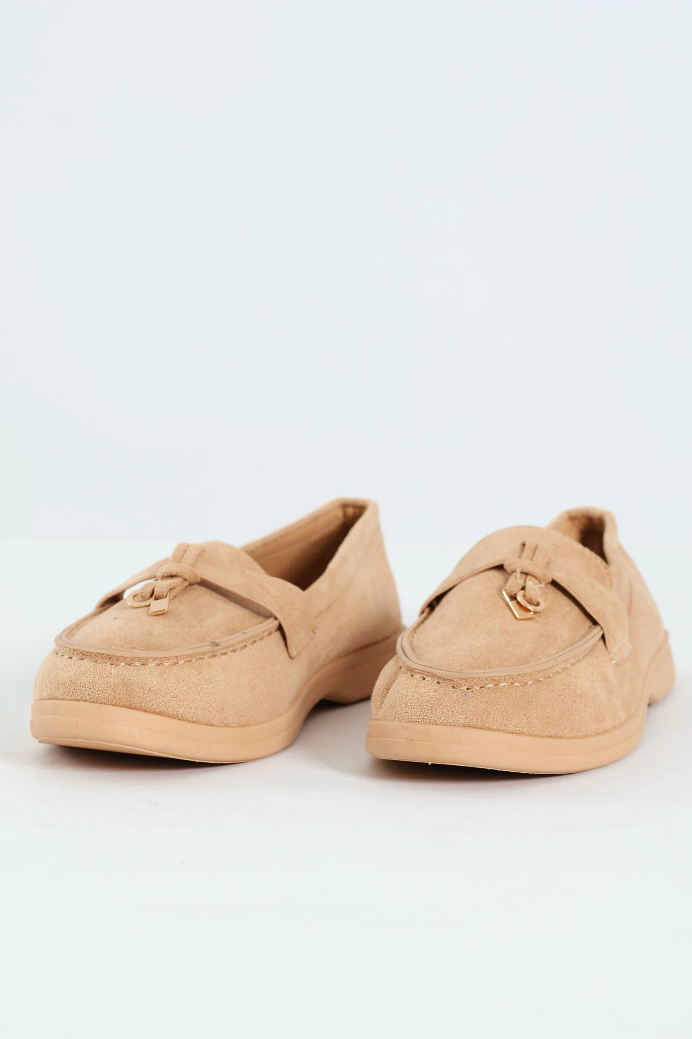 Smart Tassle Loafer - Taupe - Image 4