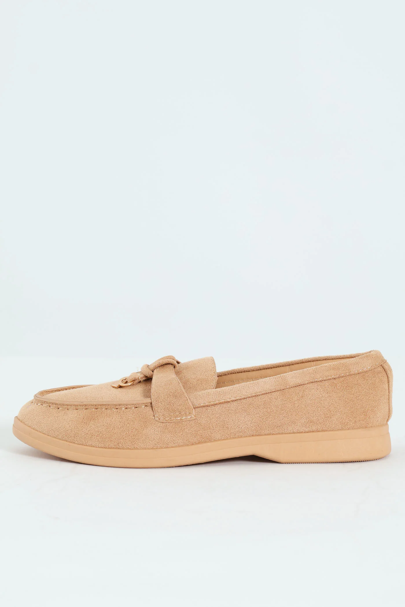 Smart Tassle Loafer - Taupe - Image 7