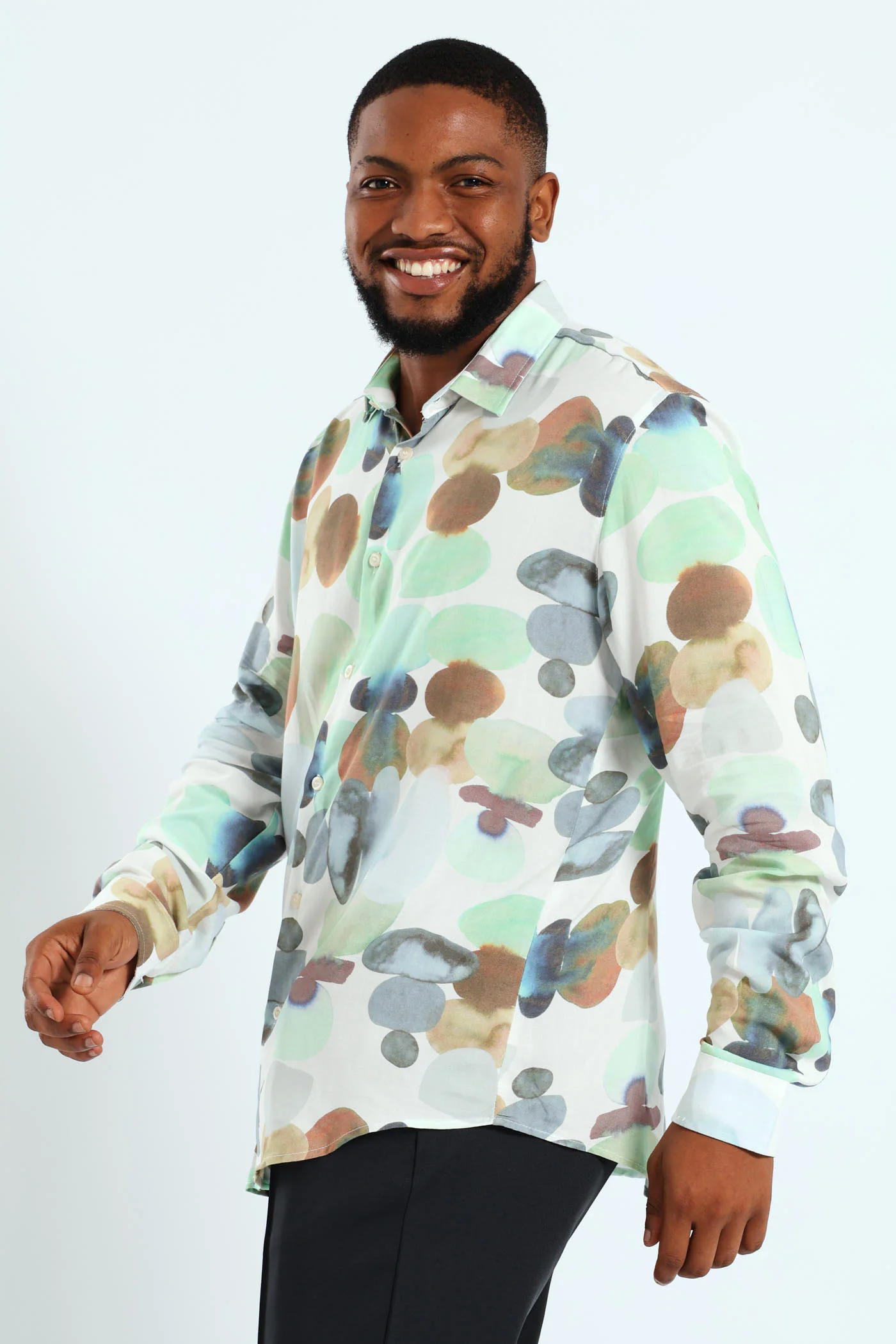 Water Paint Smart Shirt - Image 2