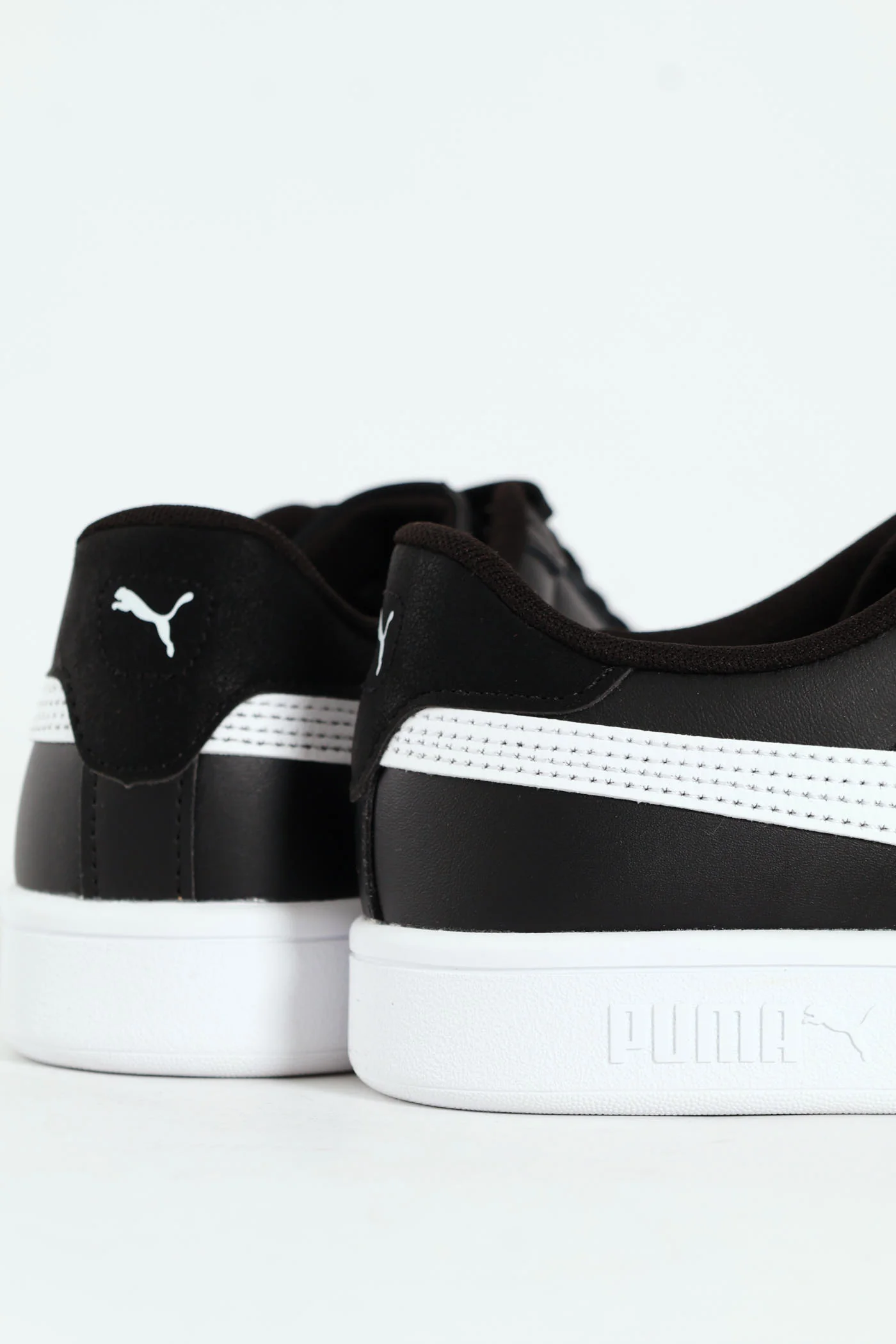 Smash 3.0 L Court Sneaker - Black/White - Image 4