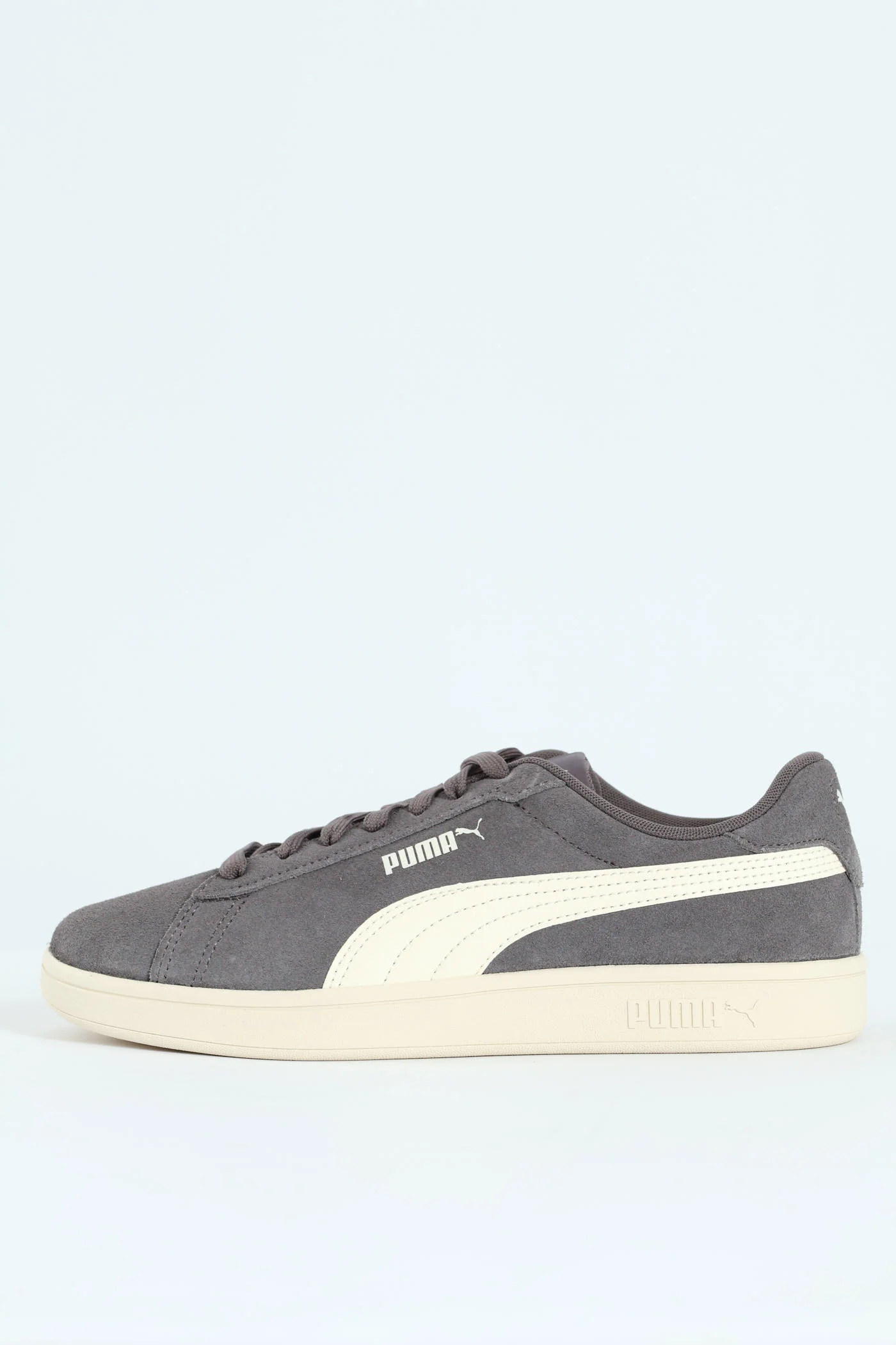 Smash 3.0 Suede Sneaker - Grey/White - Image 4
