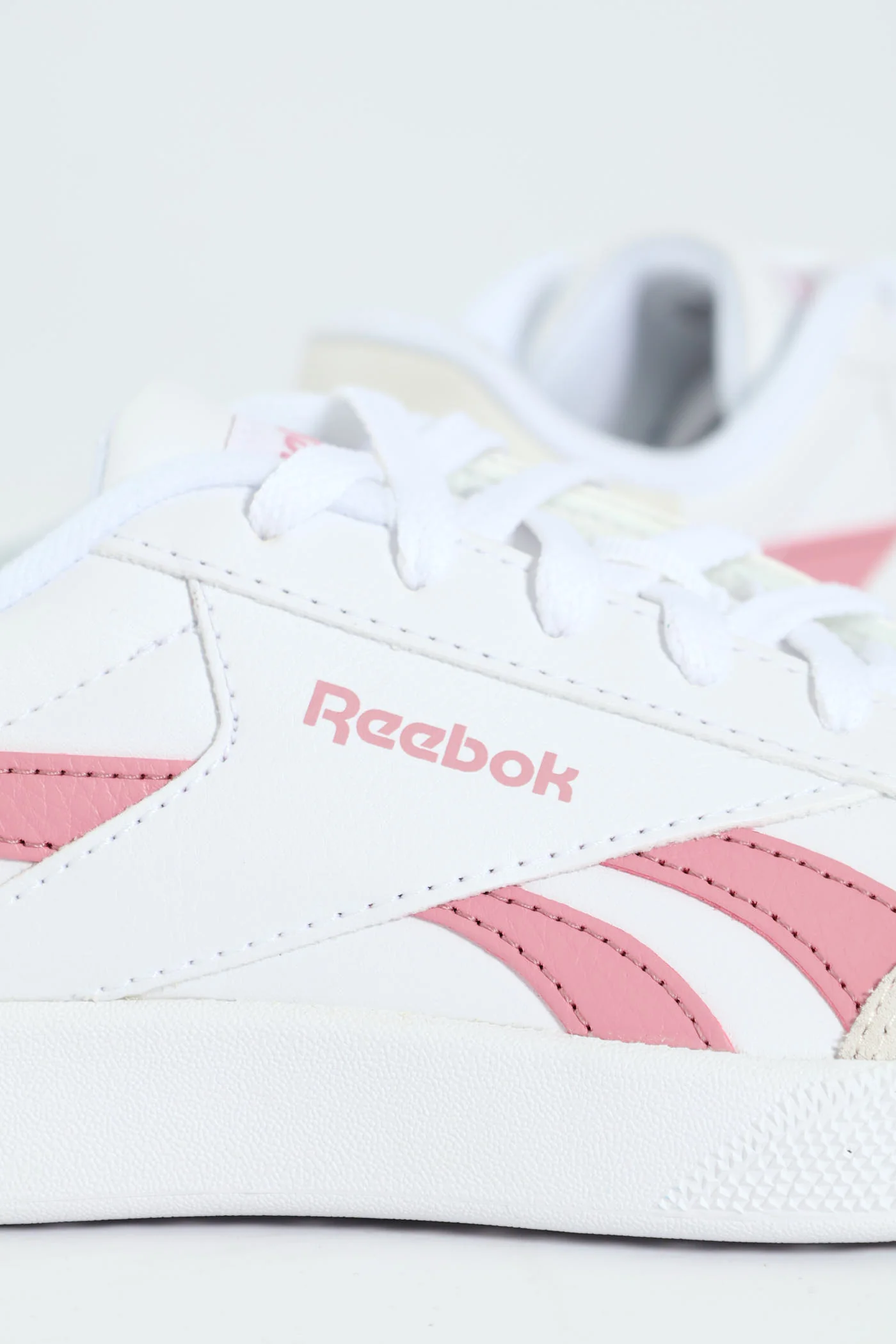 Smash Edge Lace Up Sneaker - White/Pink - Image 2