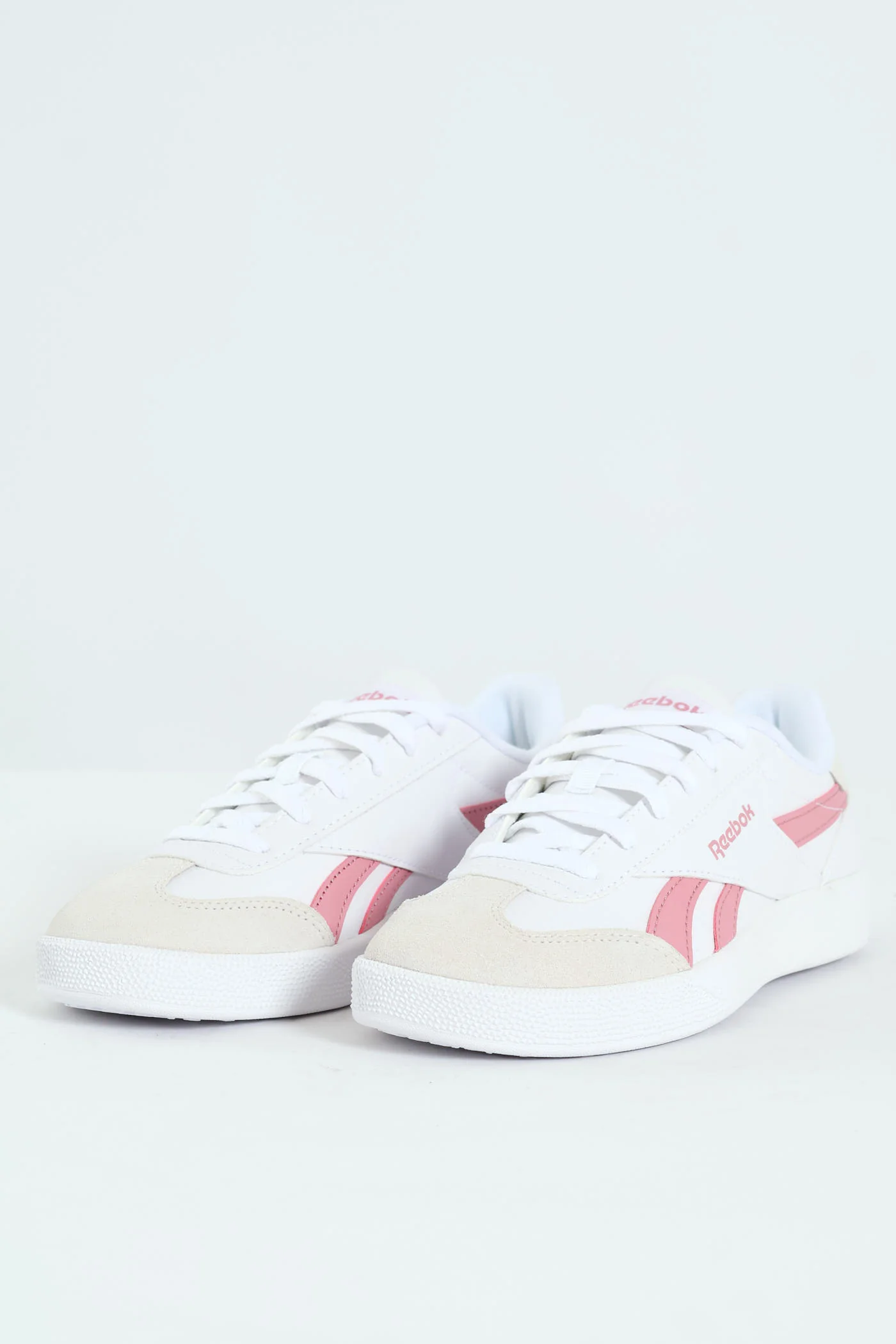 Smash Edge Lace Up Sneaker - White/Pink - Image 3
