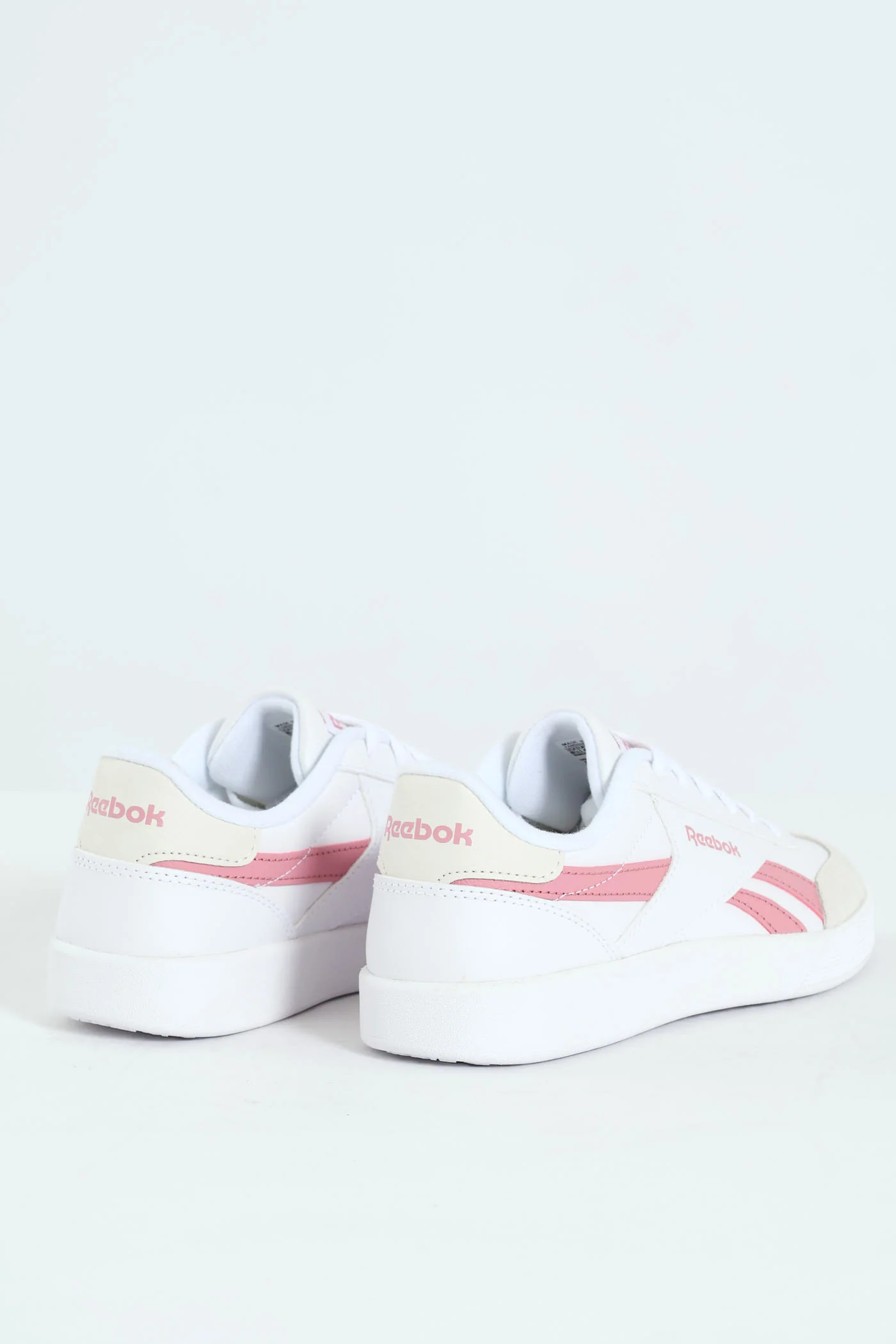 Smash Edge Lace Up Sneaker - White/Pink - Image 4