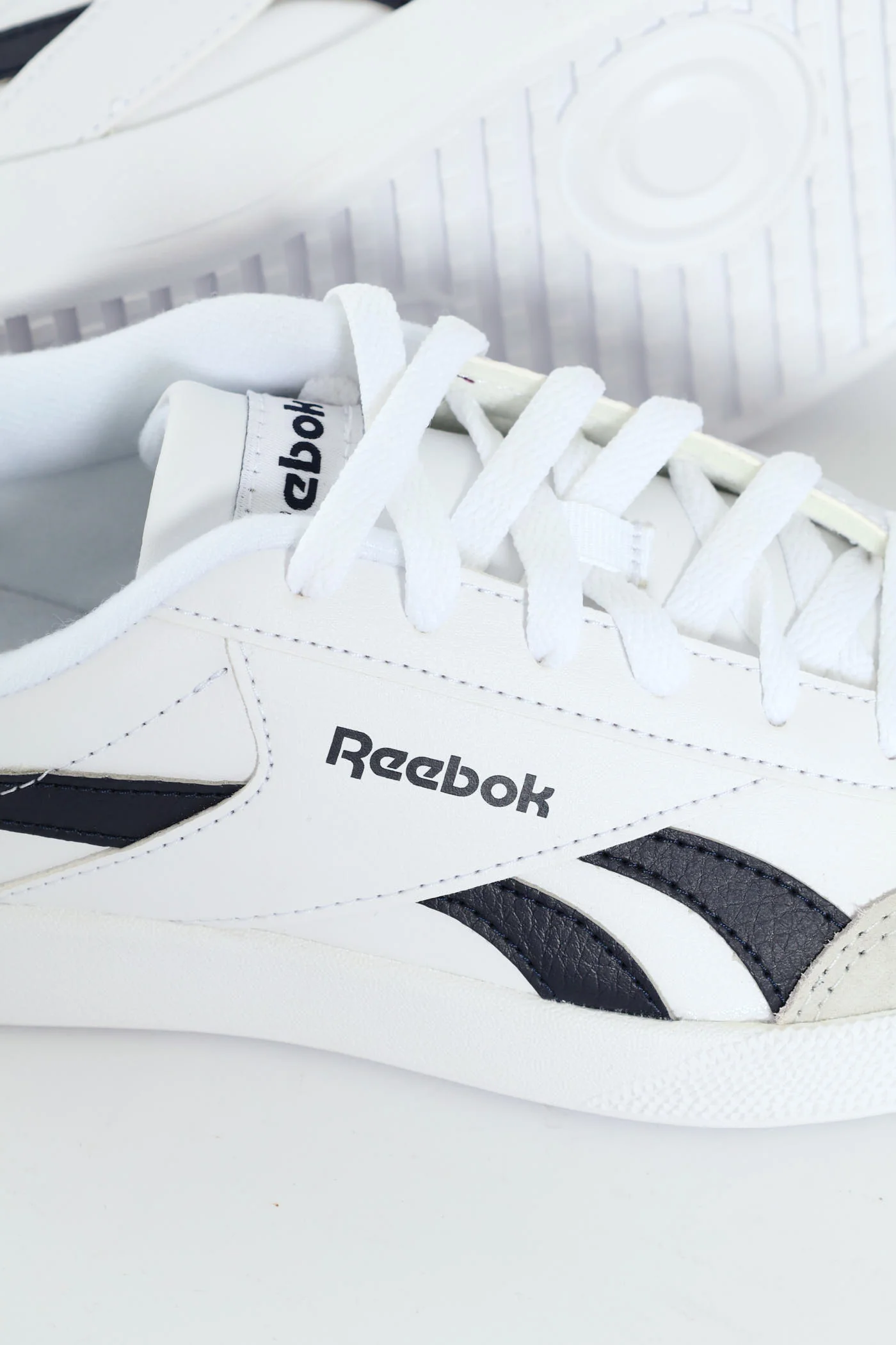 Smash Edge Sneaker - White/Navy - Image 2