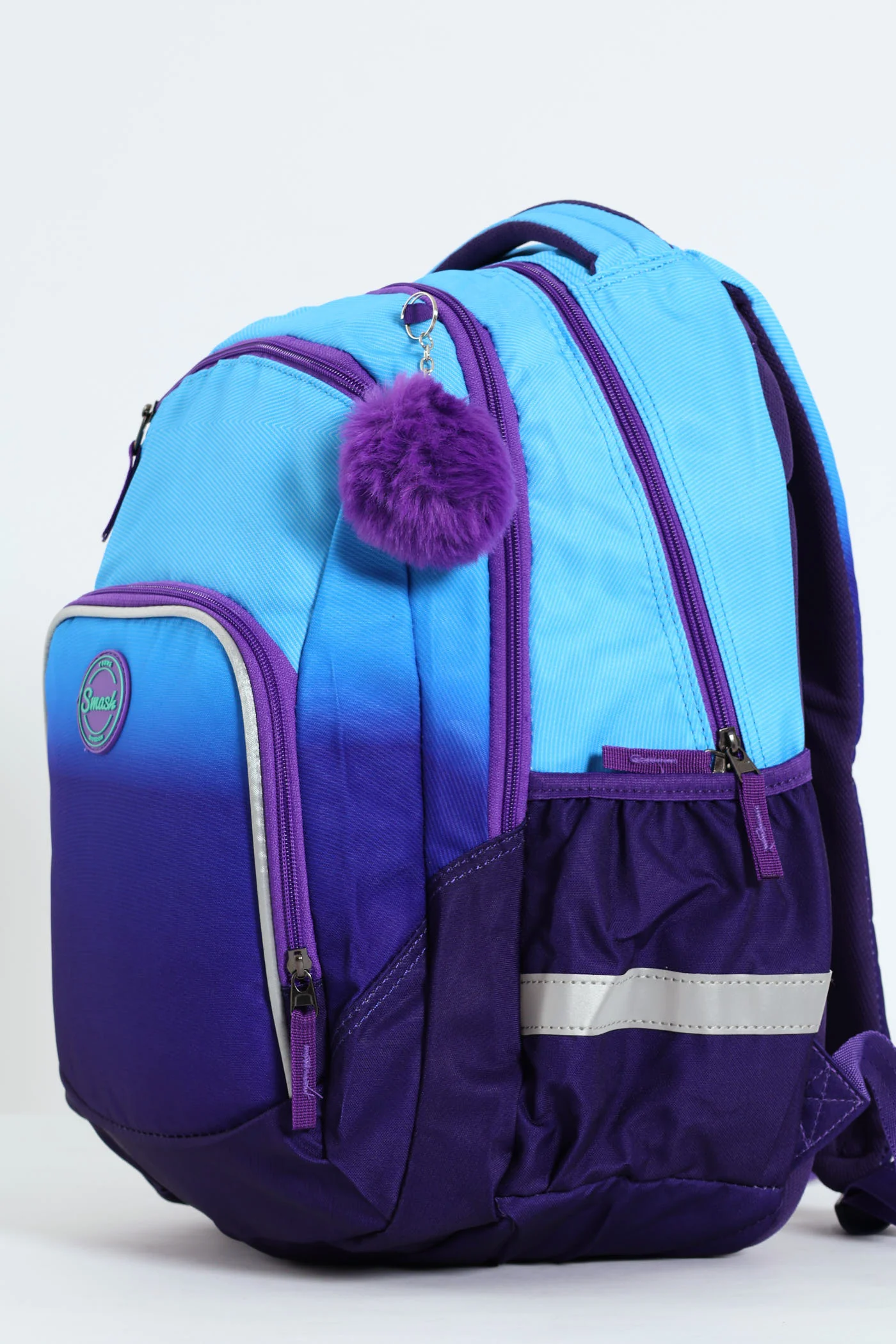 Smash Ombre Orthopeadic School Backpack - Blue - Image 3