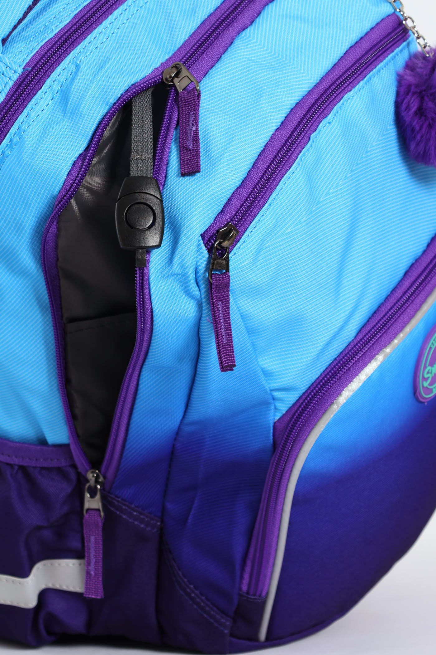 Smash Ombre Orthopeadic School Backpack - Blue - Image 5