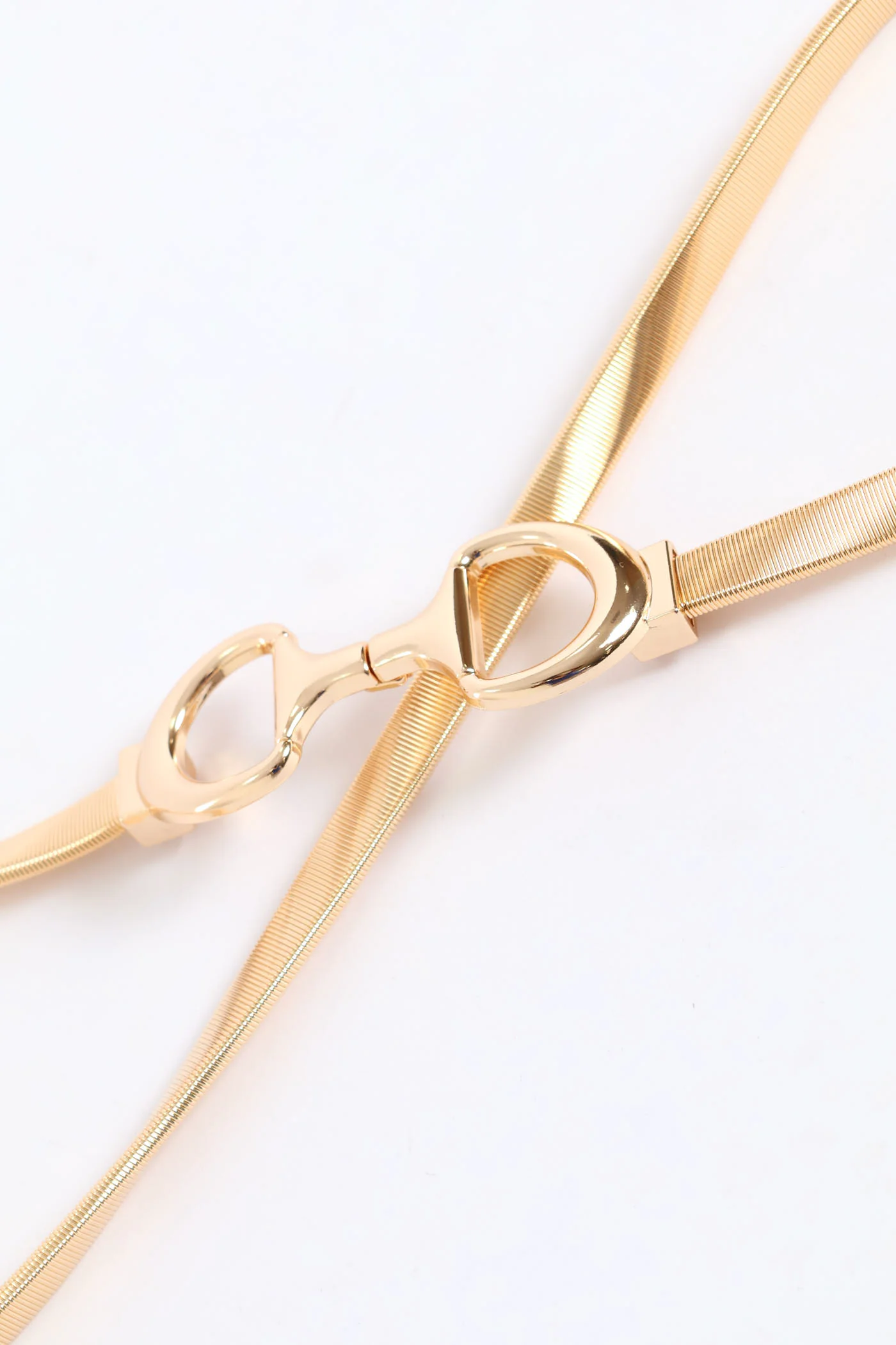 Snaffle Stretch Belt - Gold - Image 3