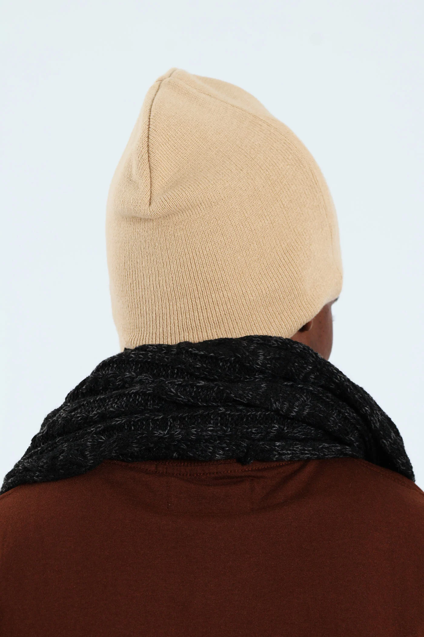 Snood Scarf - Charcoal - Image 3