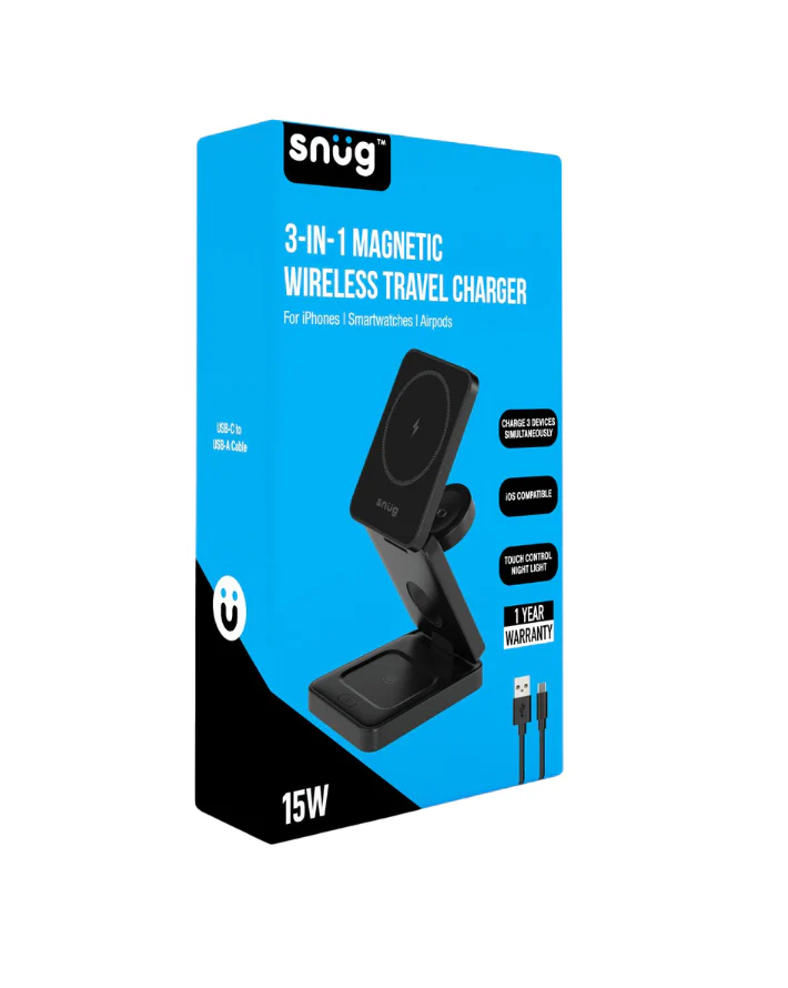 4-in-1 15w iOS Wireless Charger Stand - Image 2