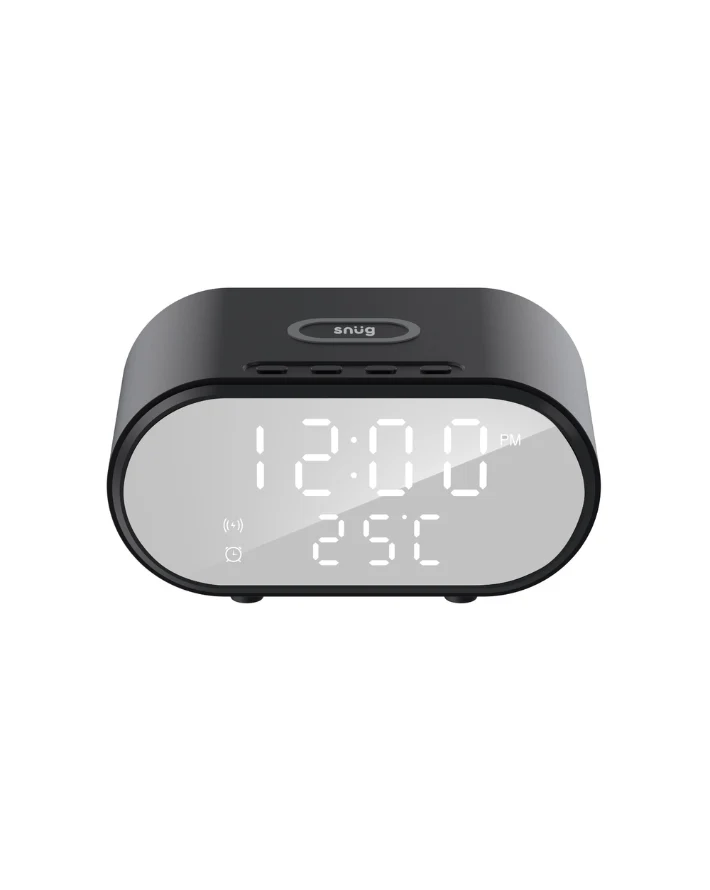 15w Hybrid Wireless Charger Clock Stand - Image 4