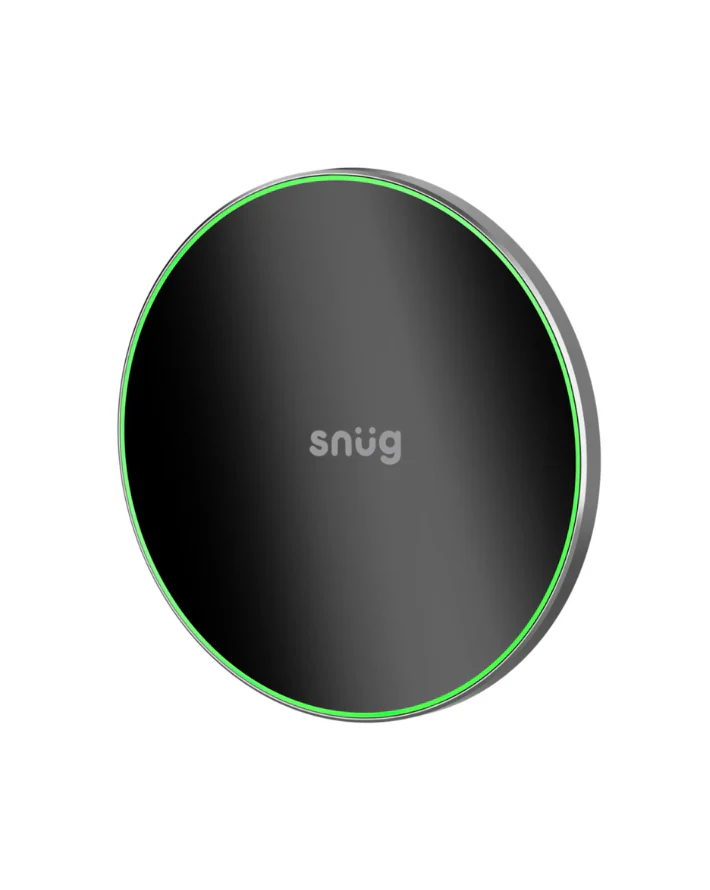 15w Hybrid Wireless Charger Pad - Black - Image 2