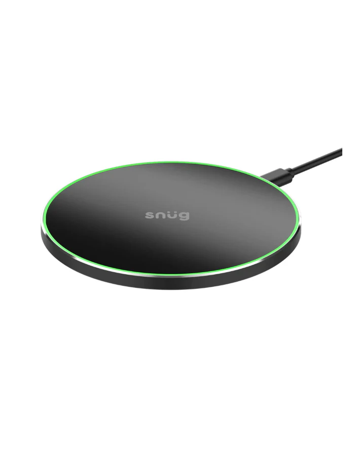 15w Hybrid Wireless Charger Pad - Black - Image 3