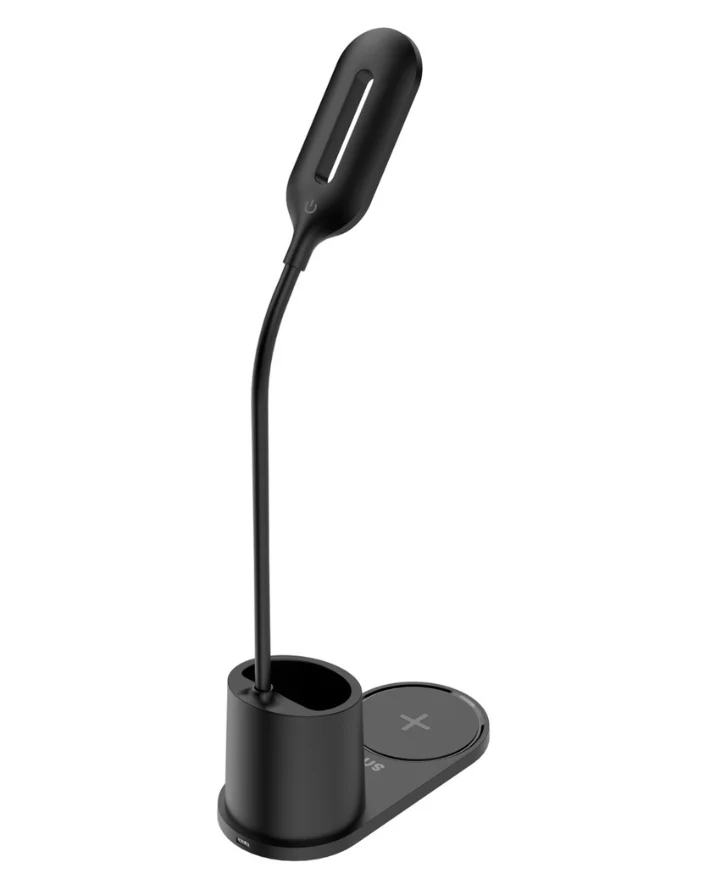 Wireless Charger Stand Pen-Holder 15w Hybrid - Black - Image 3