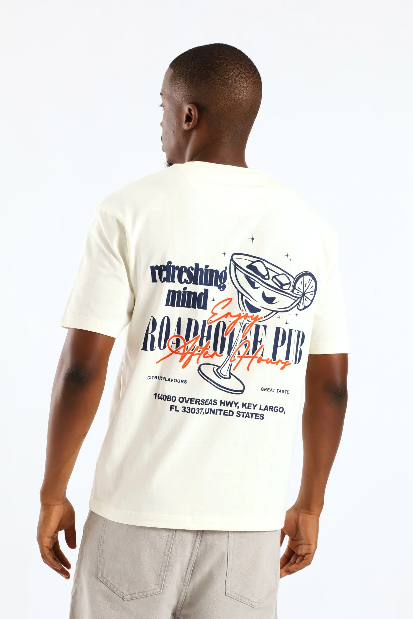 Social Club Oversized Tee - Ecru - Image 2