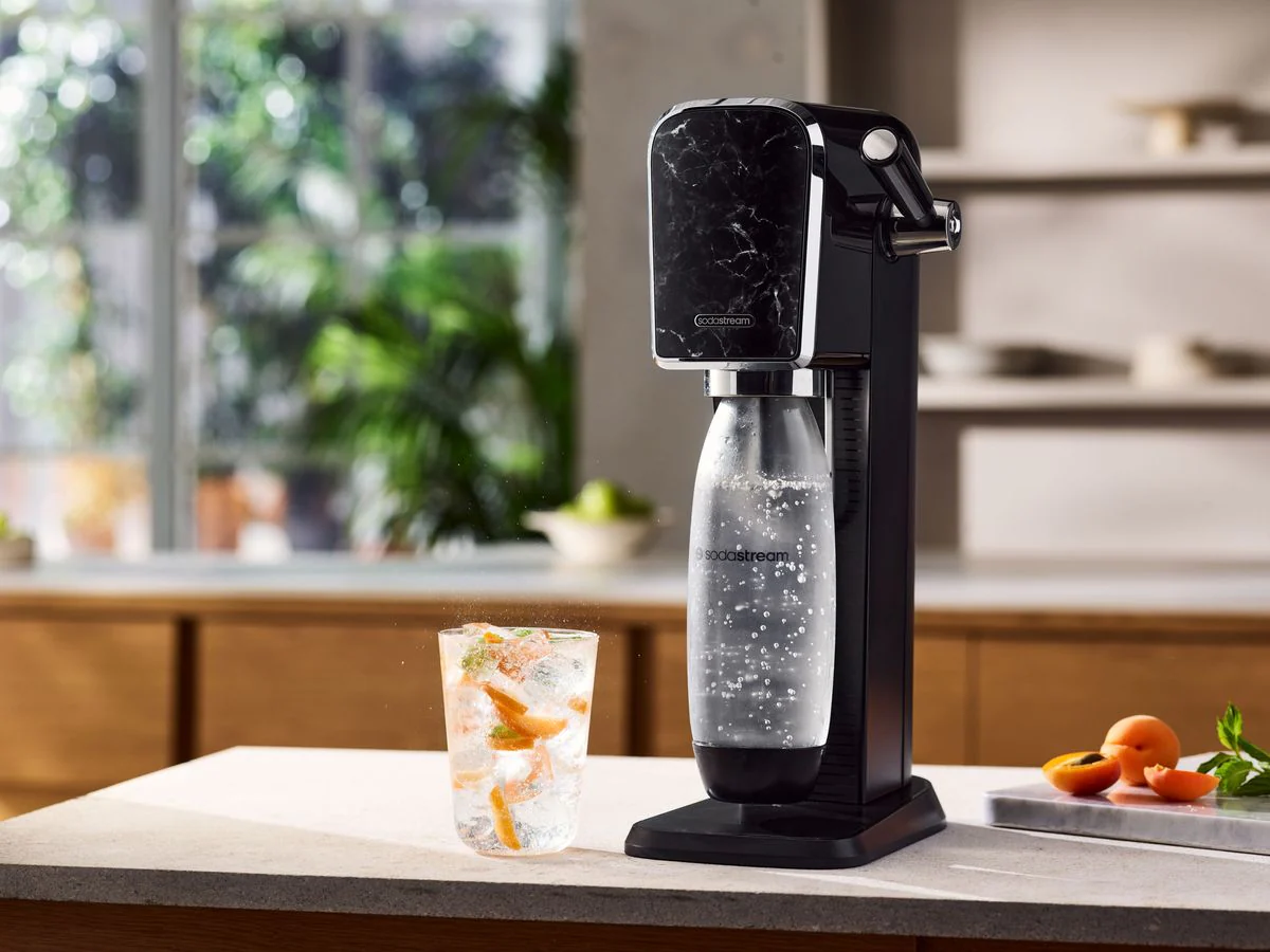 SodaStream Black Marble Art Sparkling Water Maker - Image 2