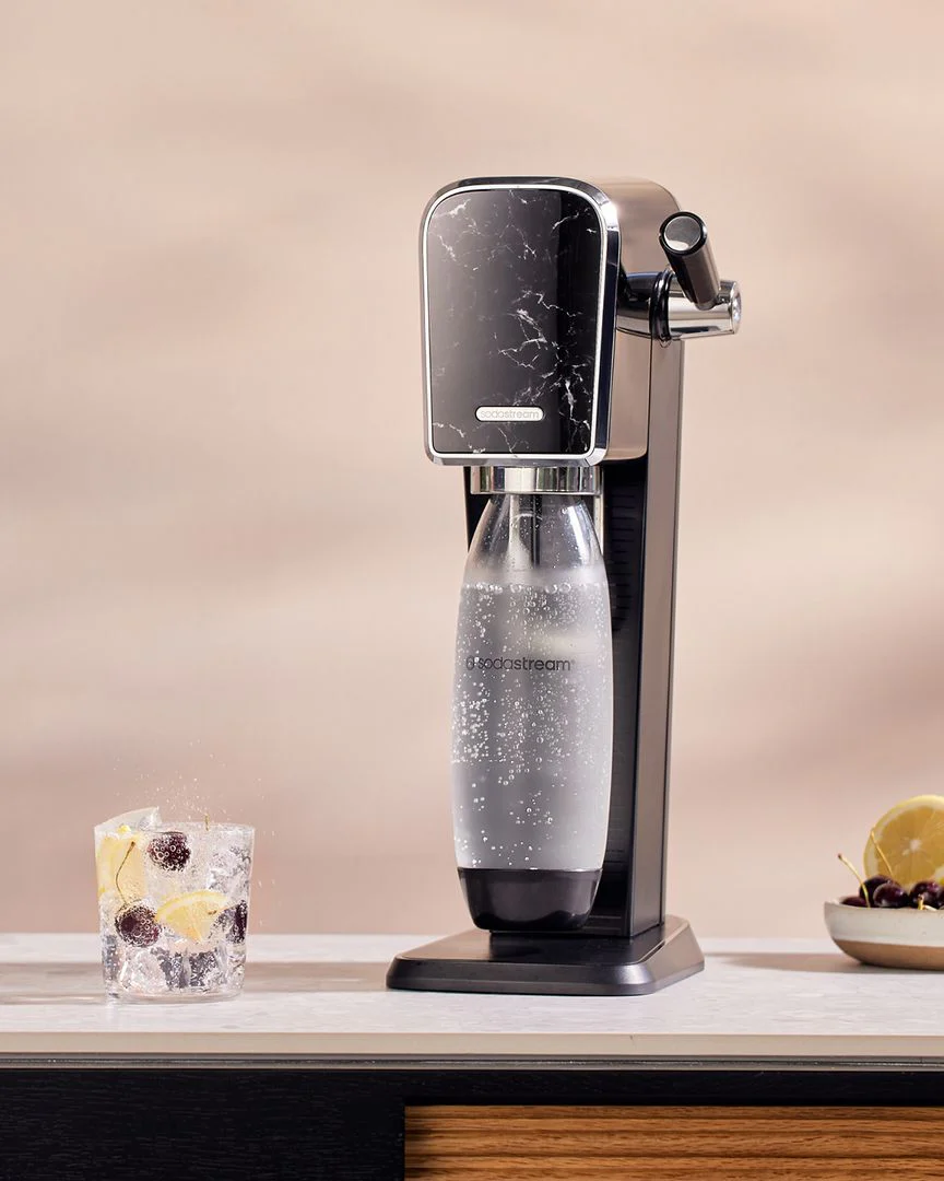 SodaStream Black Marble Art Sparkling Water Maker - Image 3