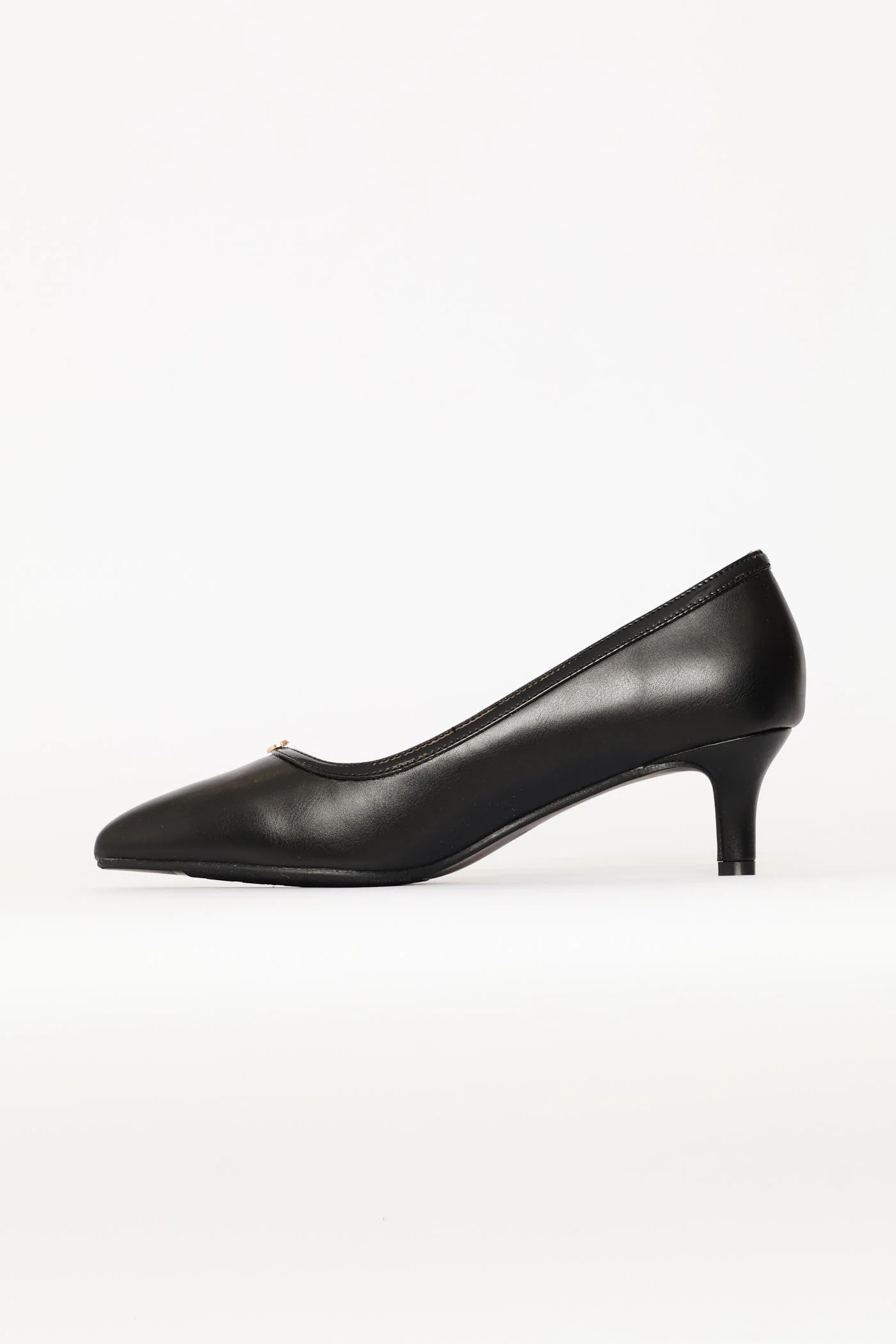 Soft Romney  Block Heel - Black - Image 3