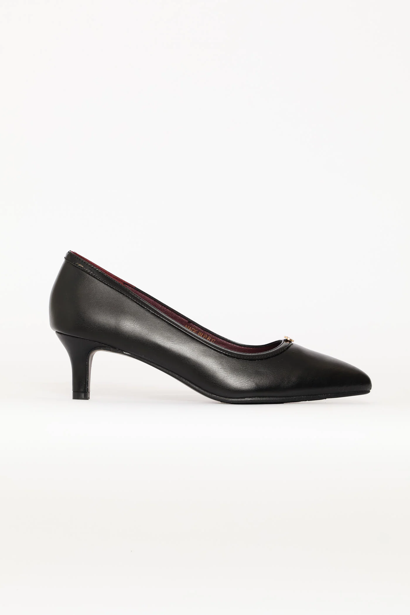 Soft Romney  Block Heel - Black - Image 4