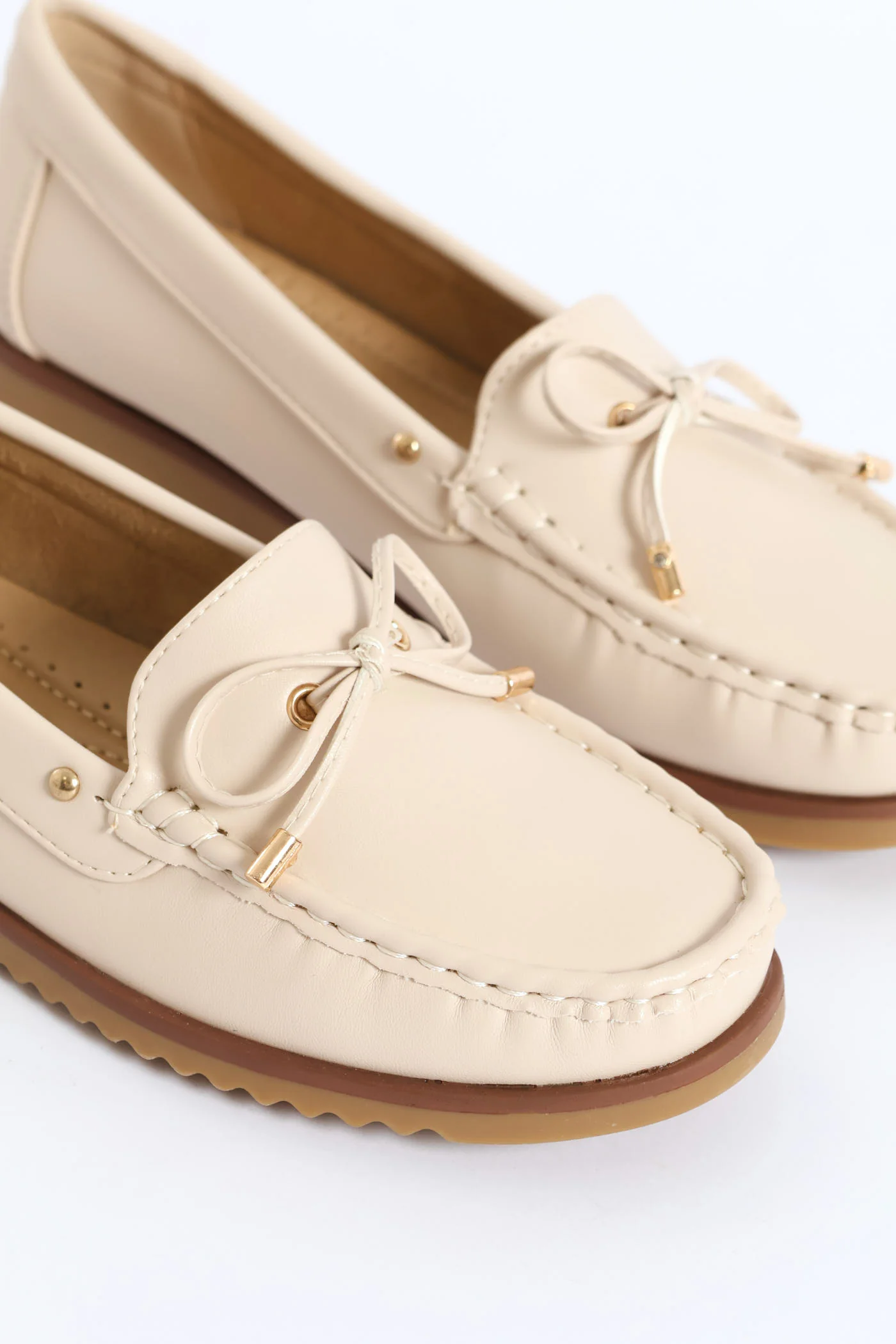 Soft Tony Nubuck Loafer - Ivory - Image 2