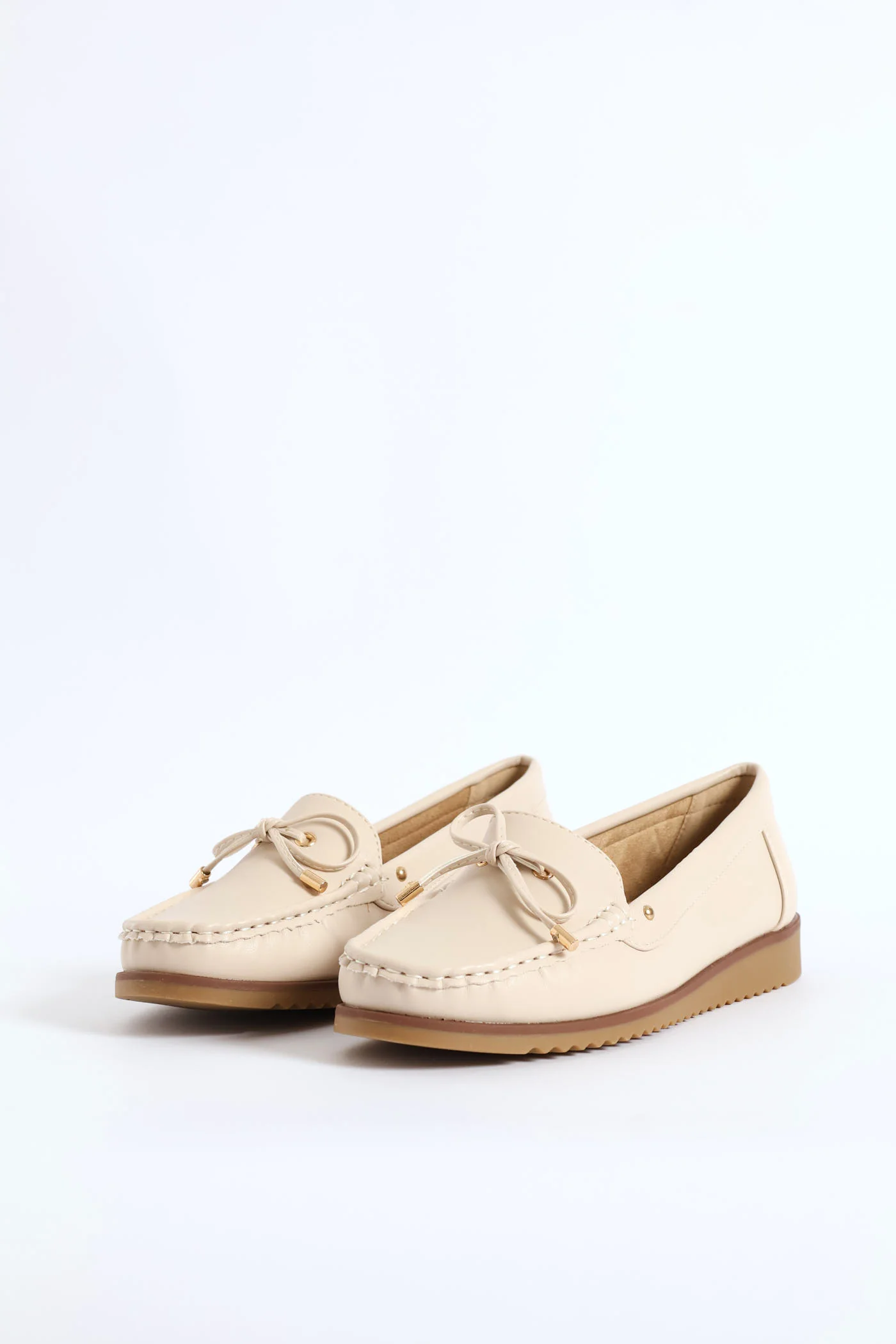 Soft Tony Nubuck Loafer - Ivory - Image 3