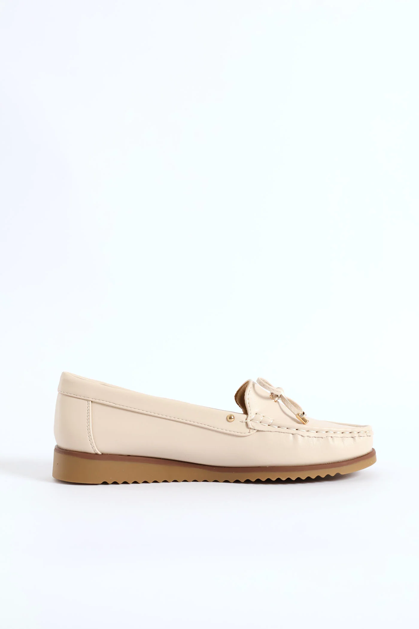 Soft Tony Nubuck Loafer - Ivory - Image 5