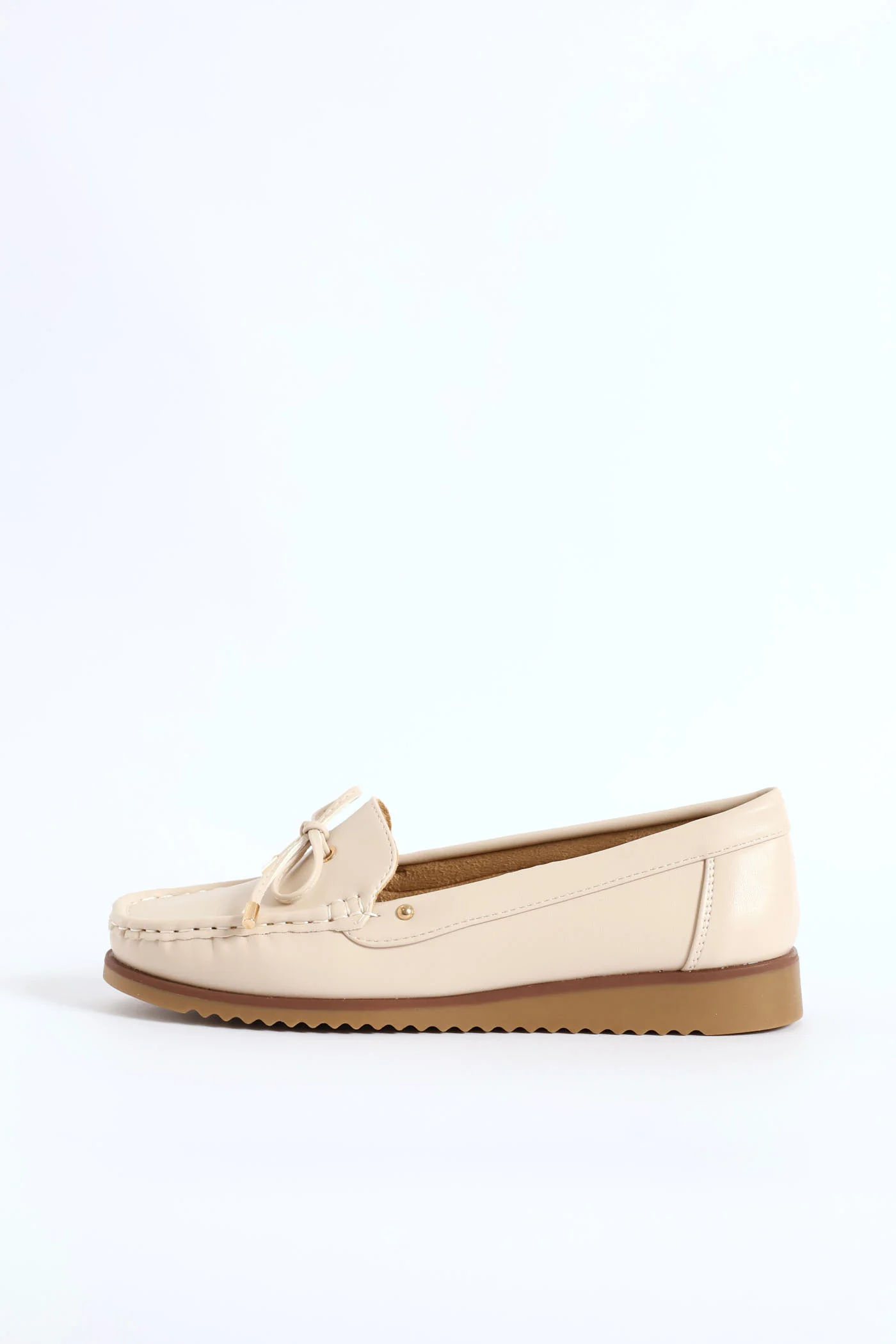 Soft Tony Nubuck Loafer - Ivory - Image 6