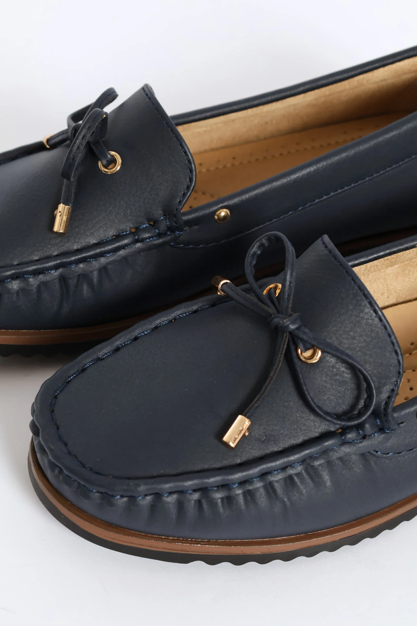 Soft Tony Nubuck Loafer - Navy - Image 6