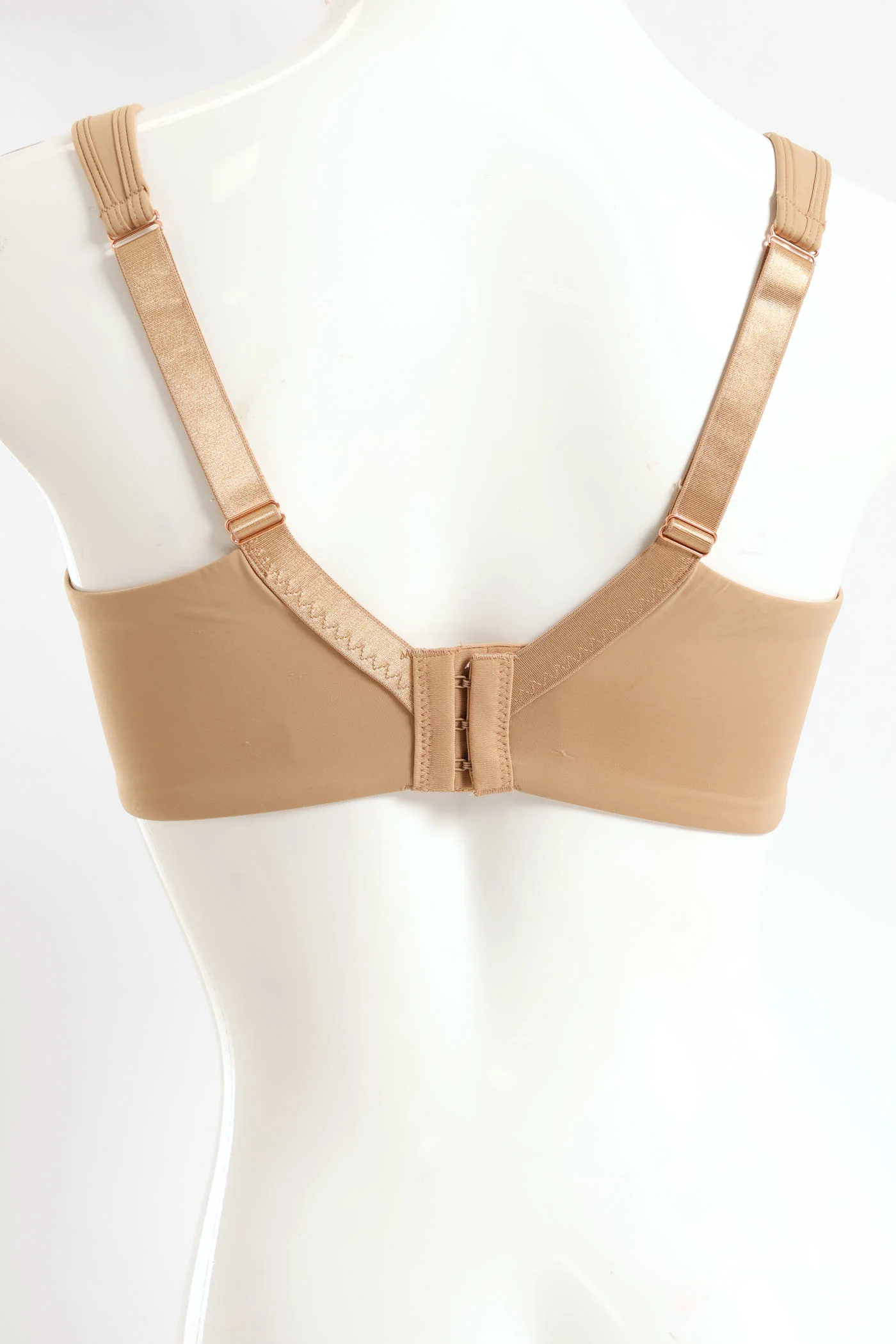 Soft Touch Minimiser Bra - Beige - Image 2