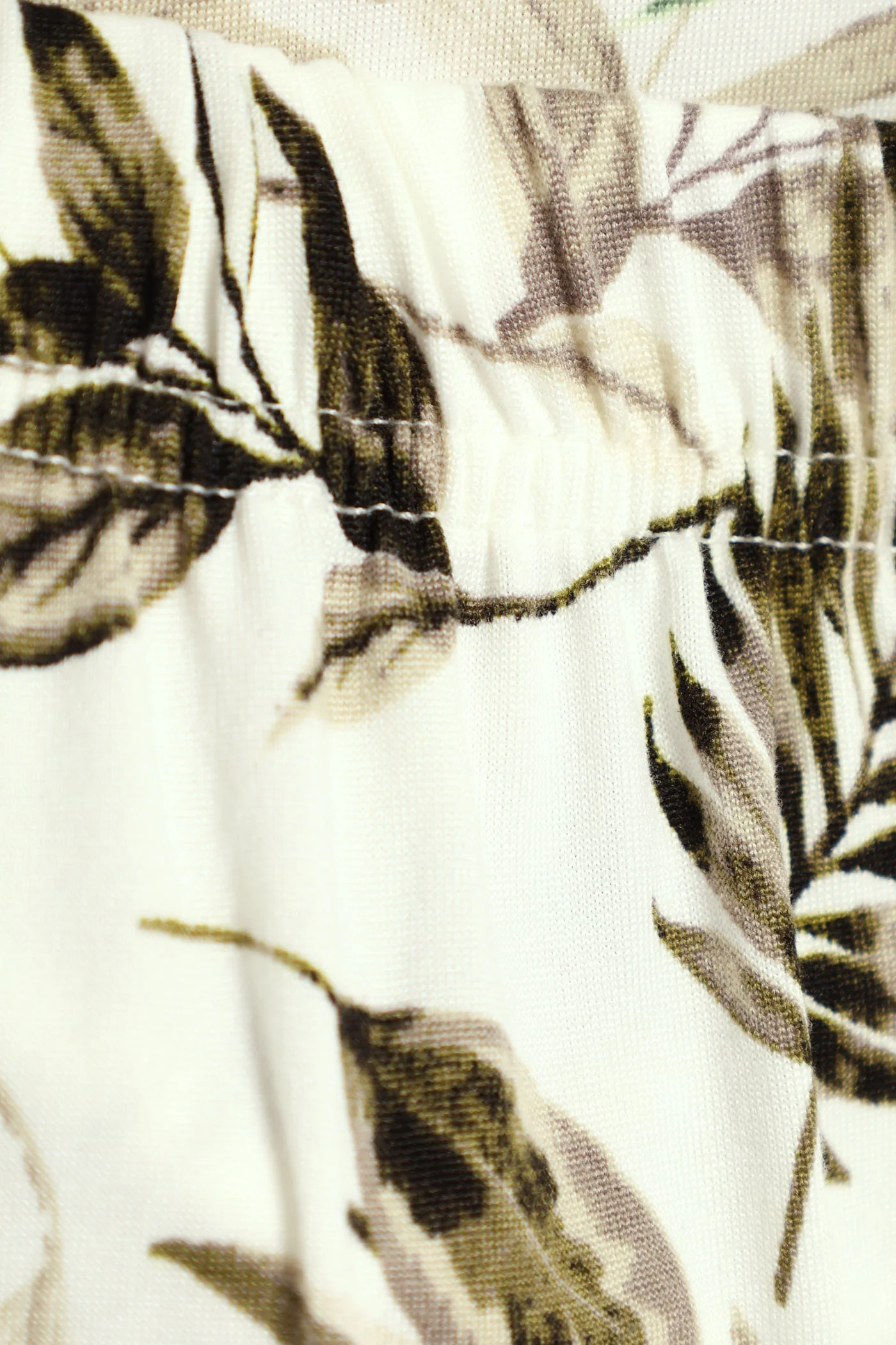 Soft Touch Muted Foliage Top & Pant Set - Multi - Image 5