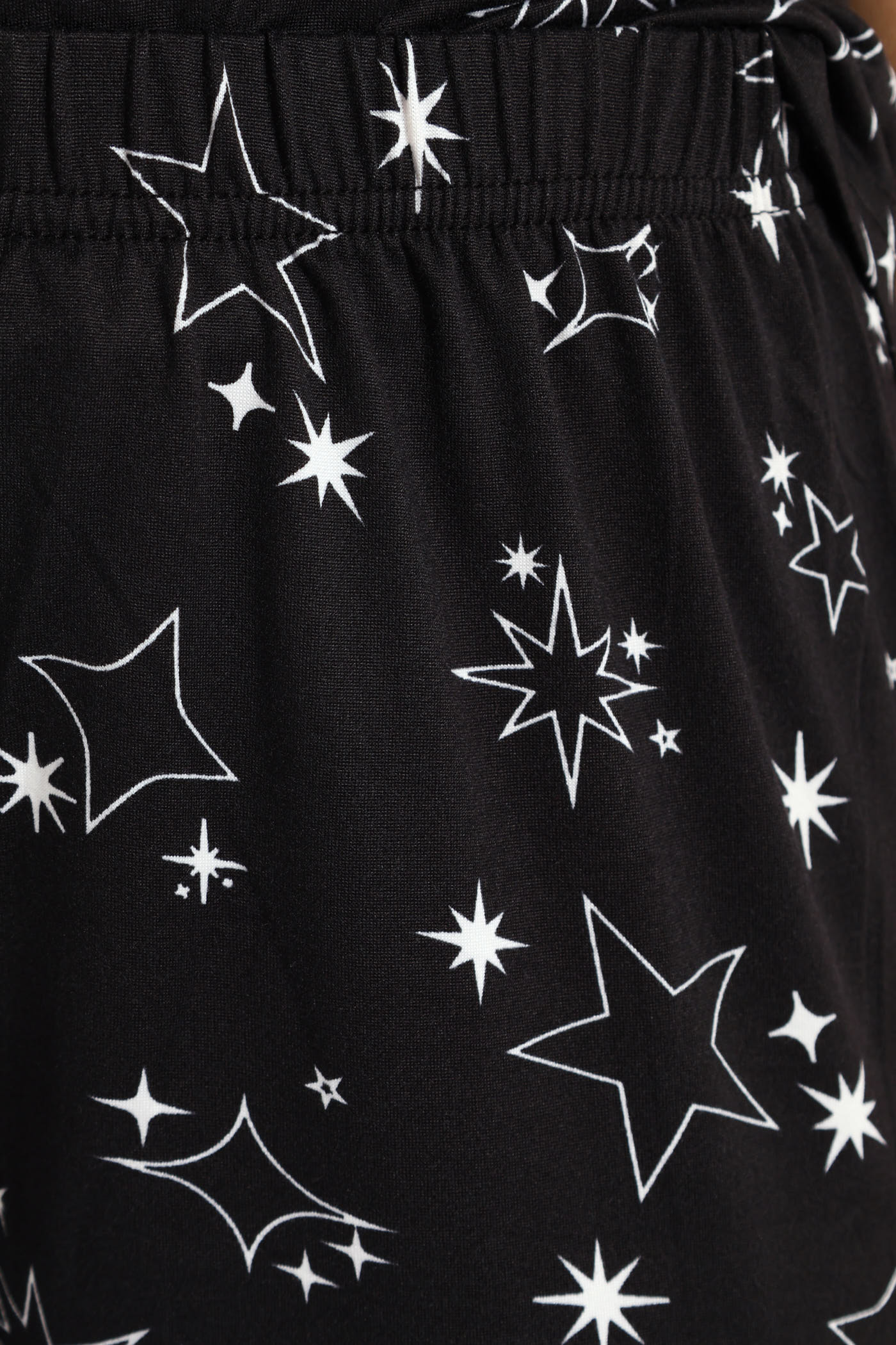 Soft Touch Stars Pant & Tee Set - Black - Image 5