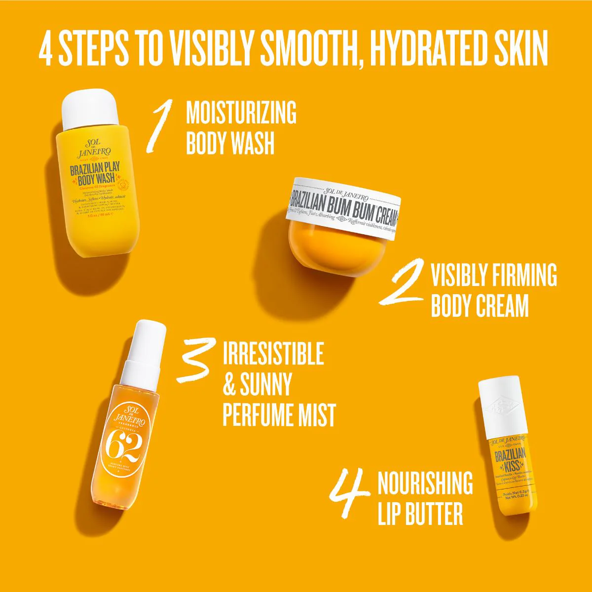 Cheirosa 62: Smooth and Glow Bum Bum Body Routine Set - Image 5