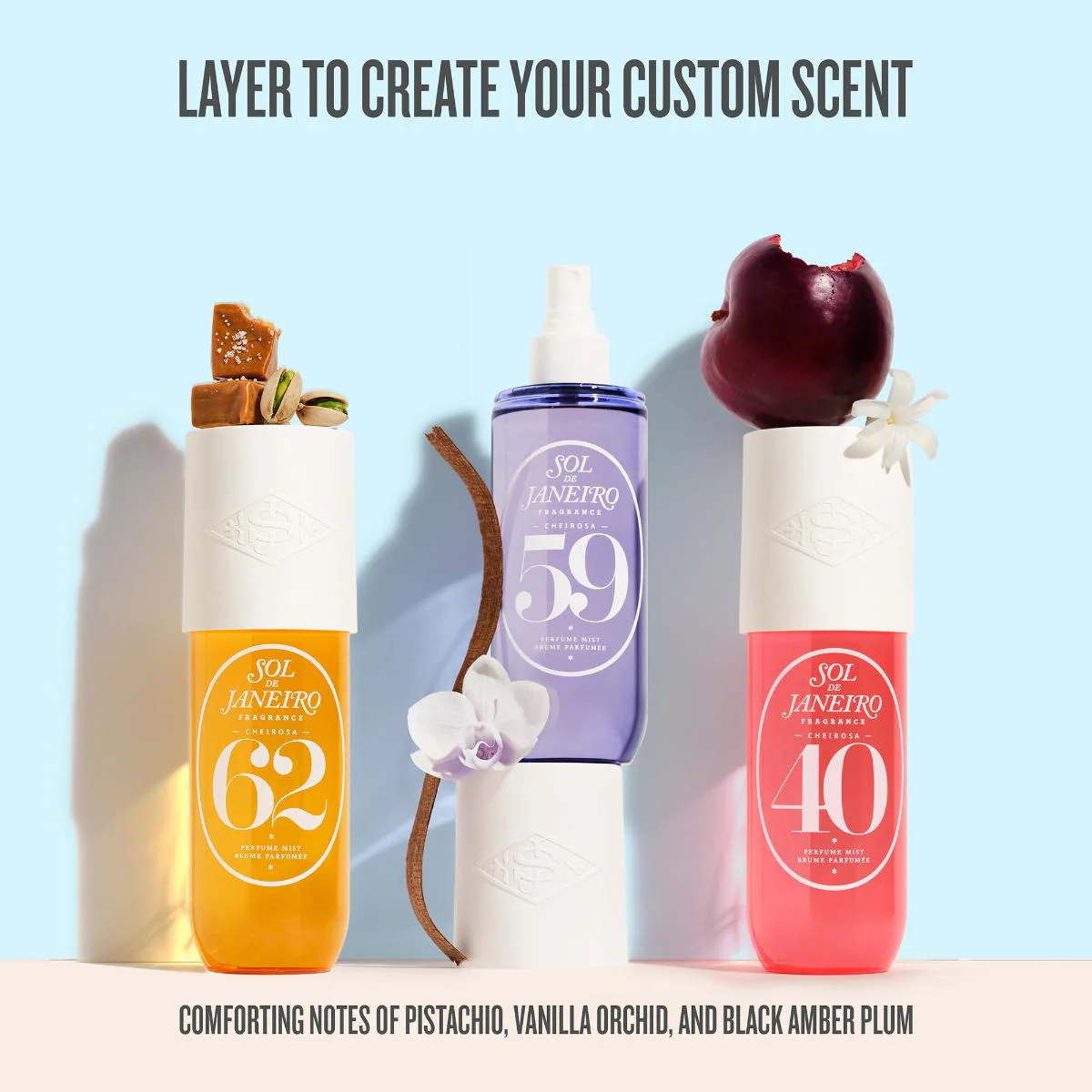 Sunny. Sultry. Delicious. Cheirosa Perfume Mist Set - Image 3