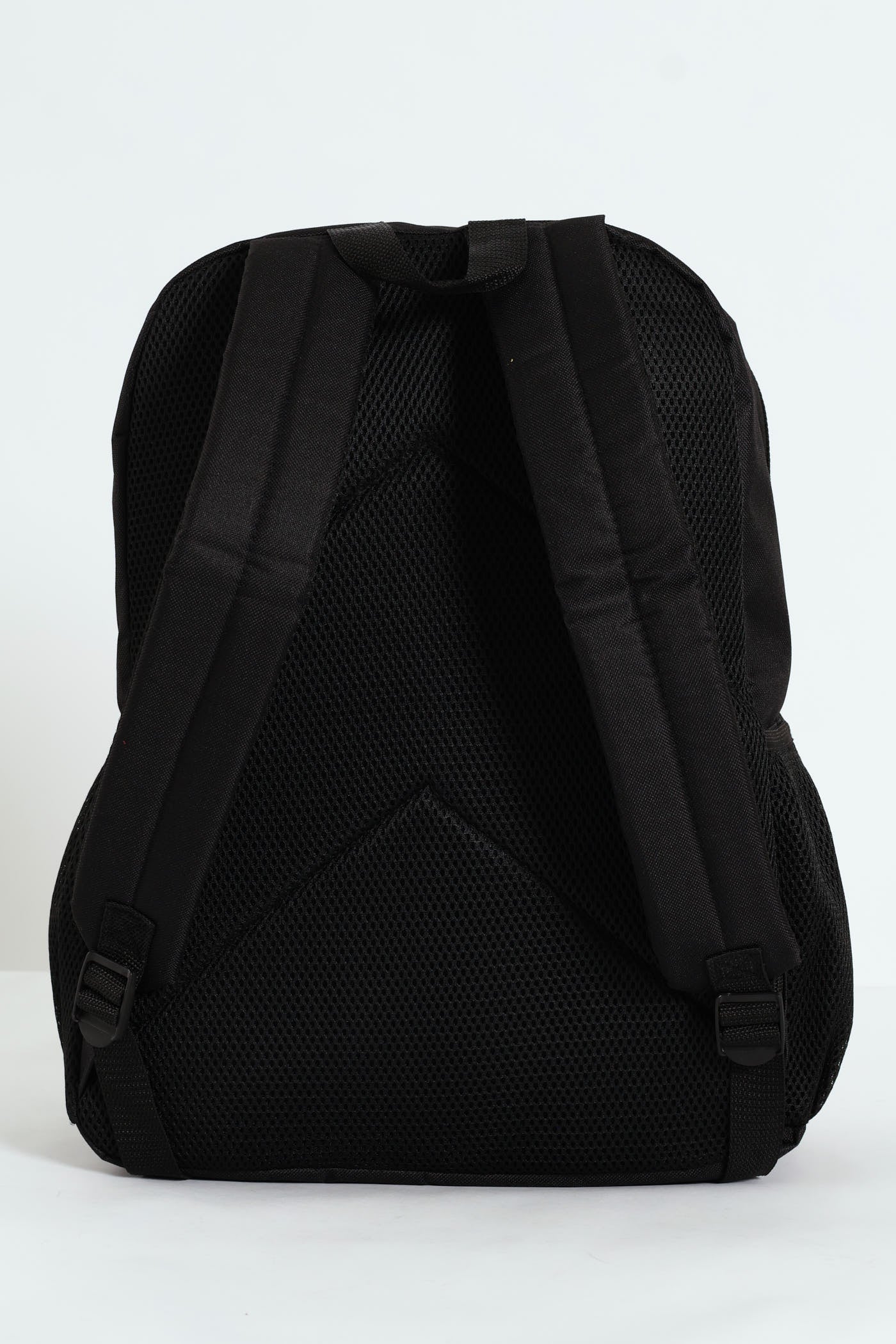 Solid Print Backpack - Black - Image 3