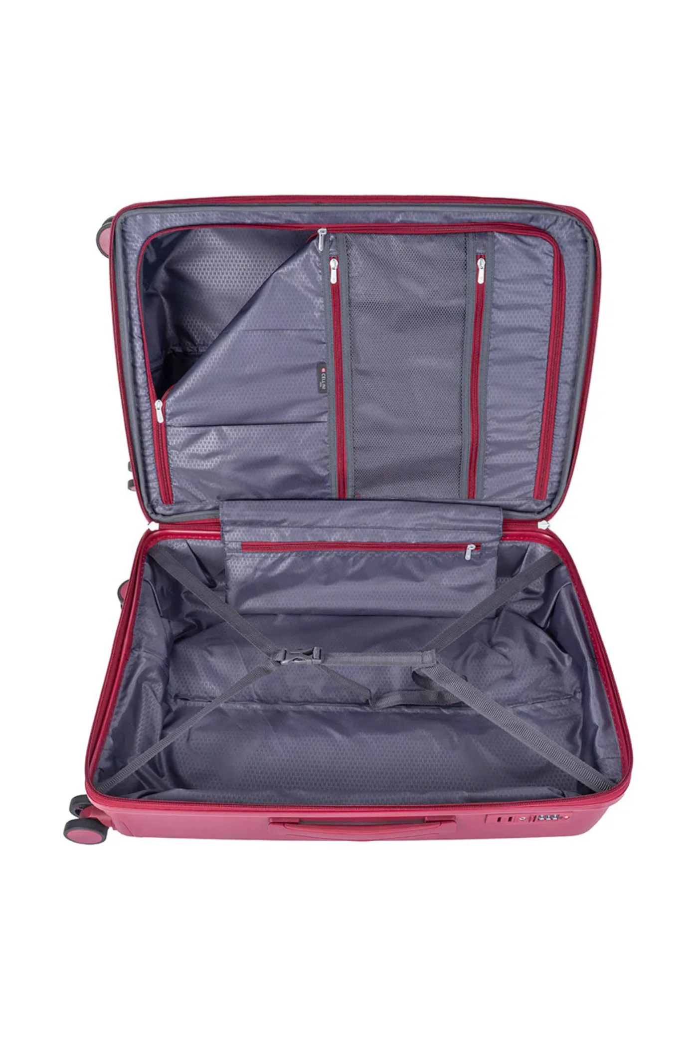 Sonic Medium Trolley Case - Burgundy - Image 5