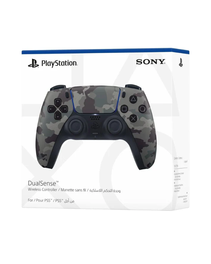 Ps5 Dual Sense Wireless Controller - Camouflage Grey - Image 5