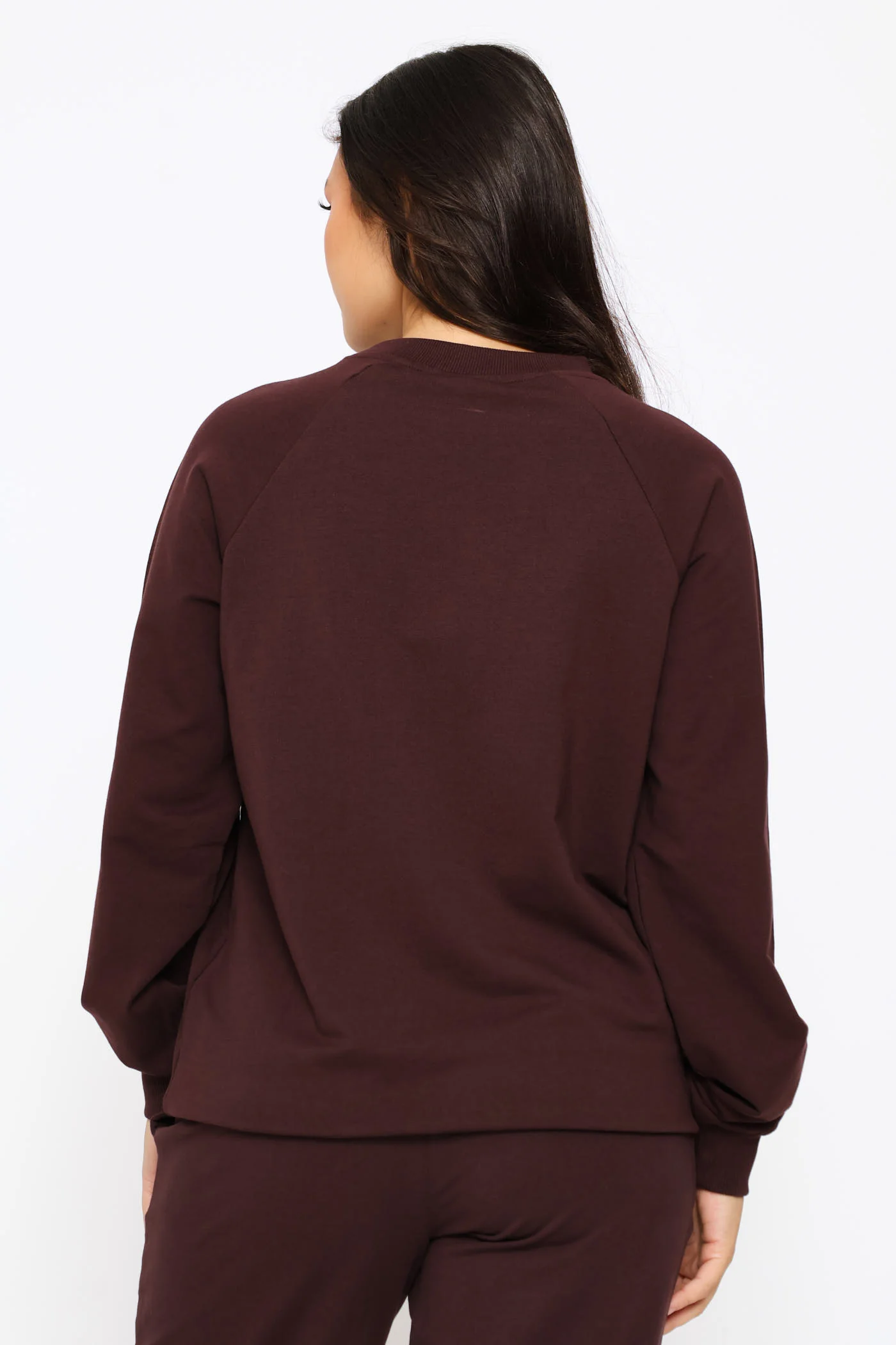 Sophia Long Sleeve Track Top - Plum - Image 4