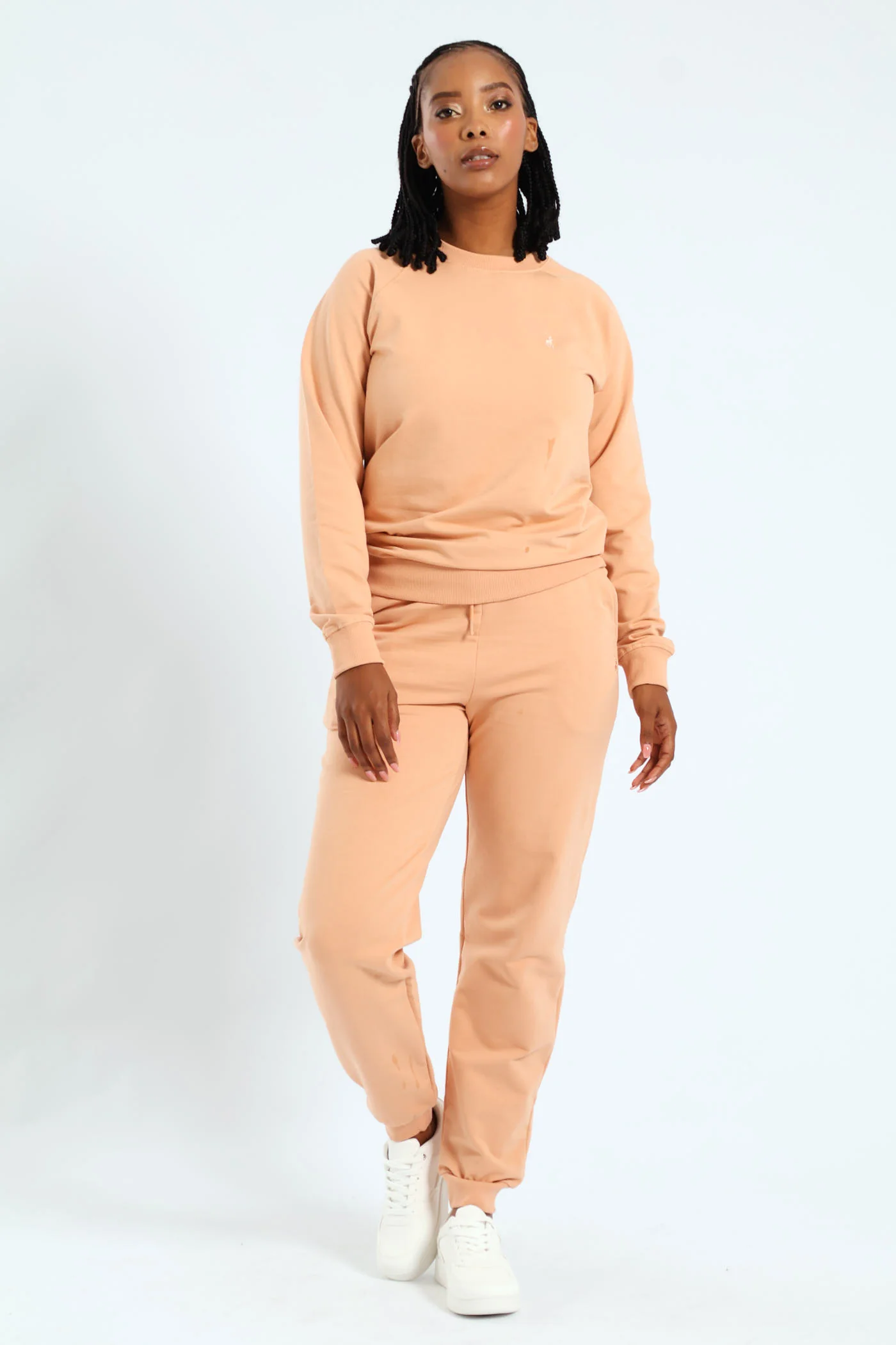 Sophia Raglan Track Top - Peach - Image 2