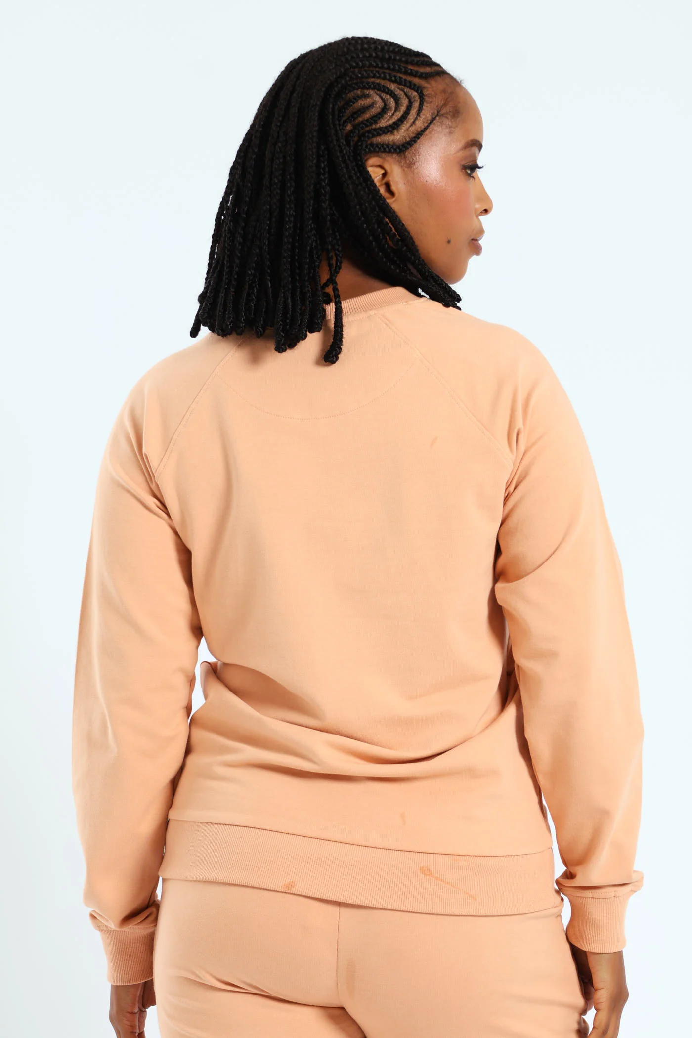 Sophia Raglan Track Top - Peach - Image 5