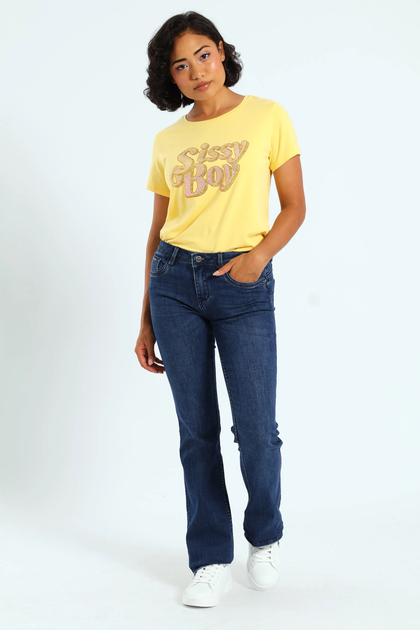 Southern Bumbooster Bootleg Jean - Dark Blue - Image 2