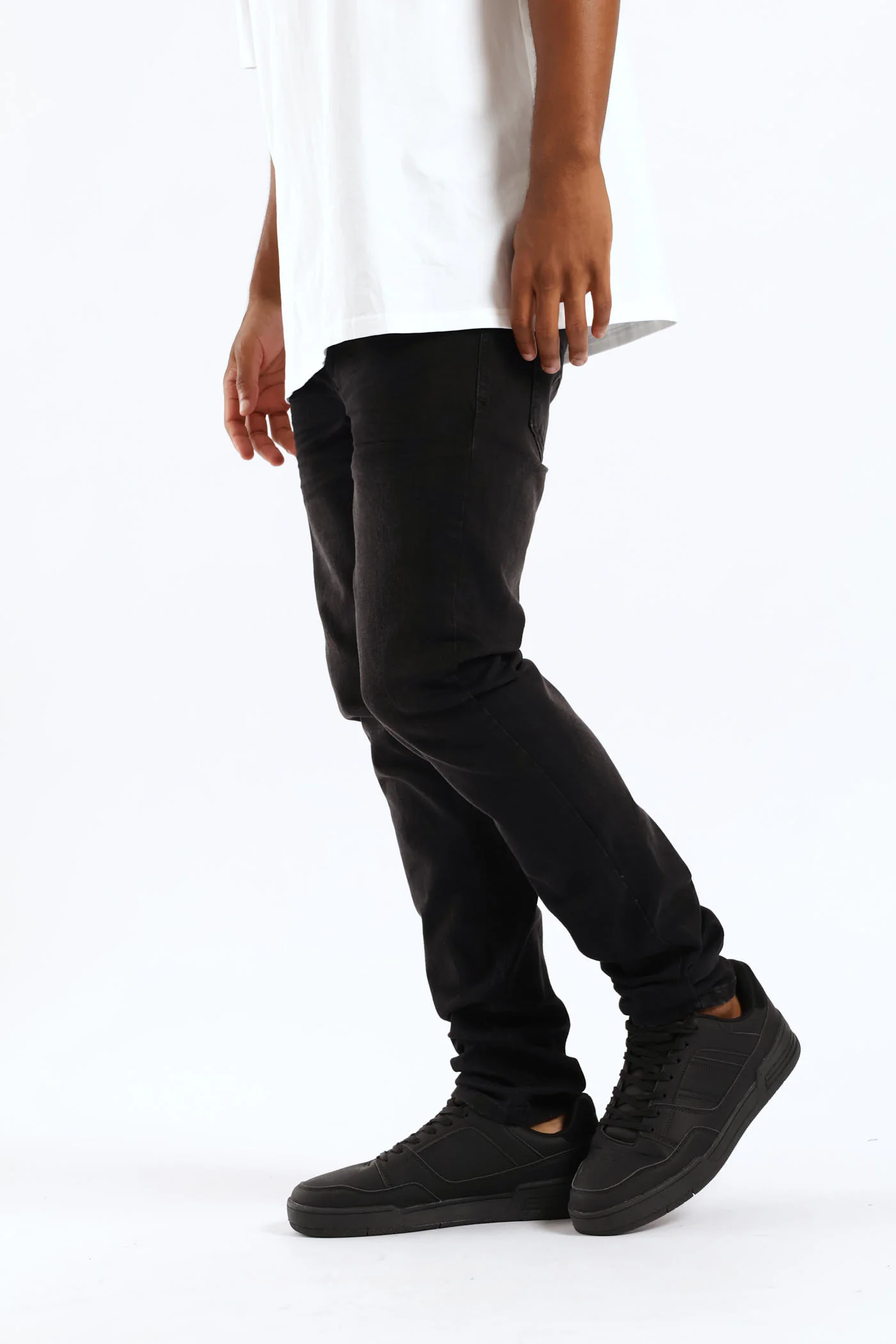 Soviet Terminator Skinny Denim - Black/Black - Image 2