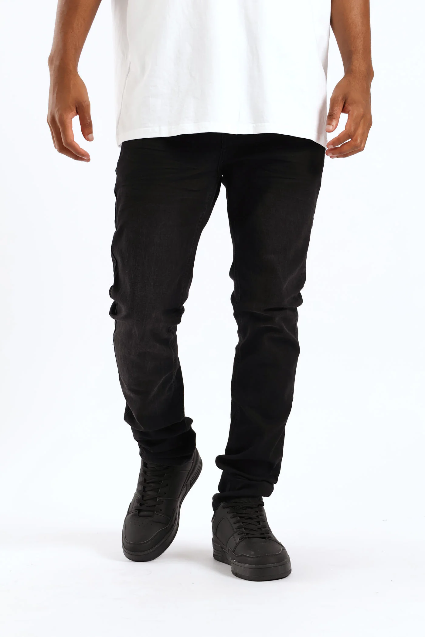 Soviet Terminator Skinny Denim - Black/Black - Image 3