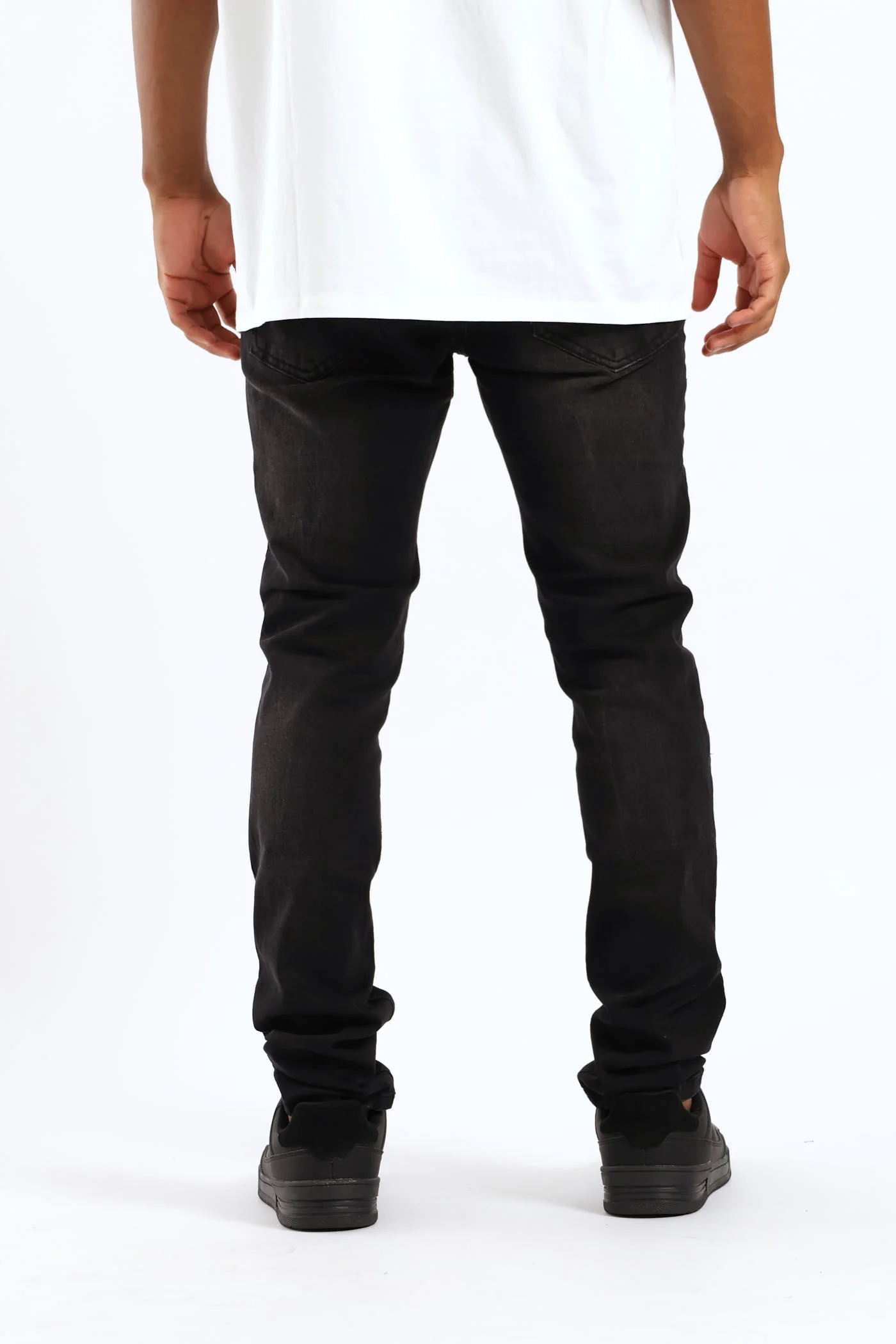 Soviet Terminator Skinny Denim - Black/Black - Image 4