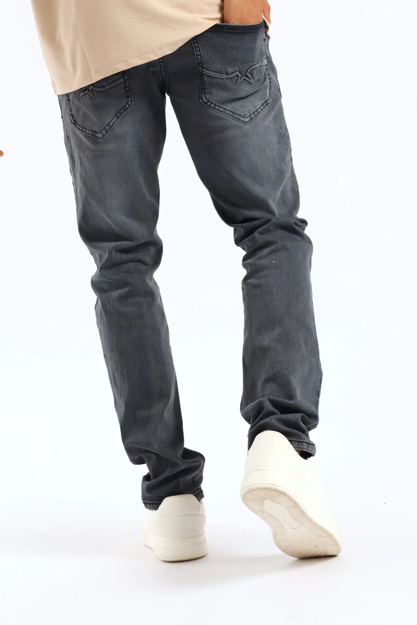 Soviet Terminator Slim Denim - Anthracite Grey - Image 2