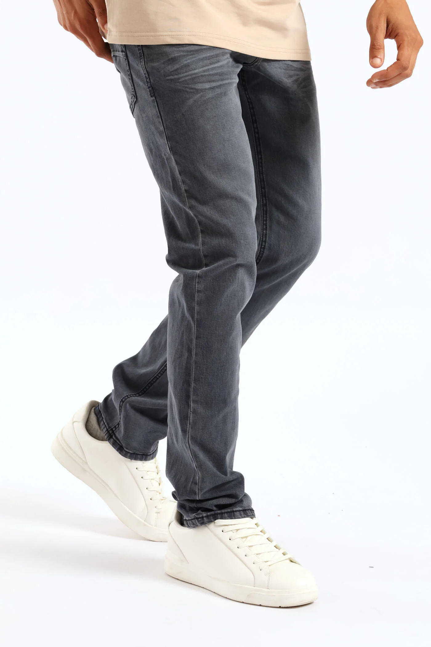 Soviet Terminator Slim Denim - Anthracite Grey - Image 4