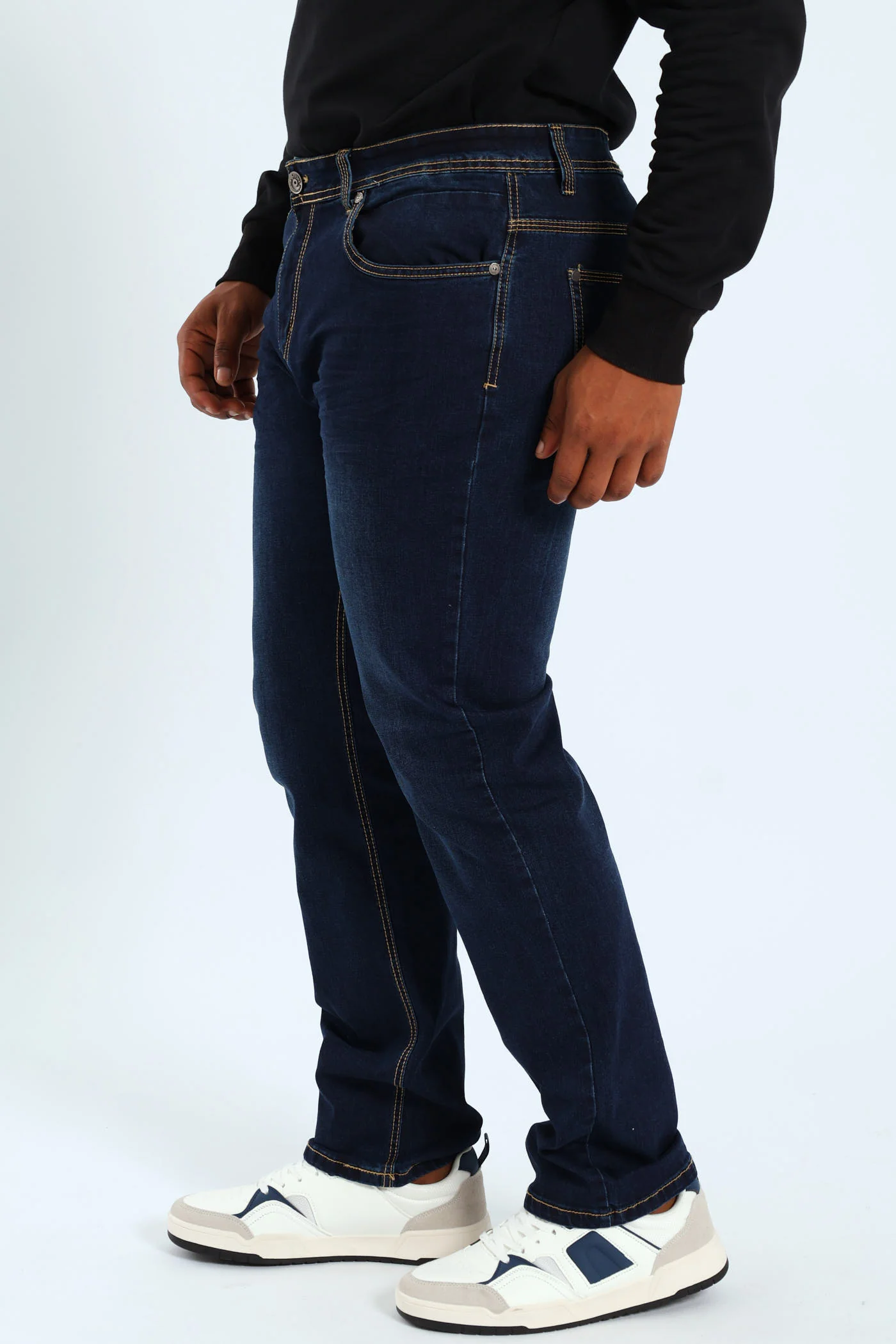 Terminator Straight Denim - Dark Indigo - Image 2