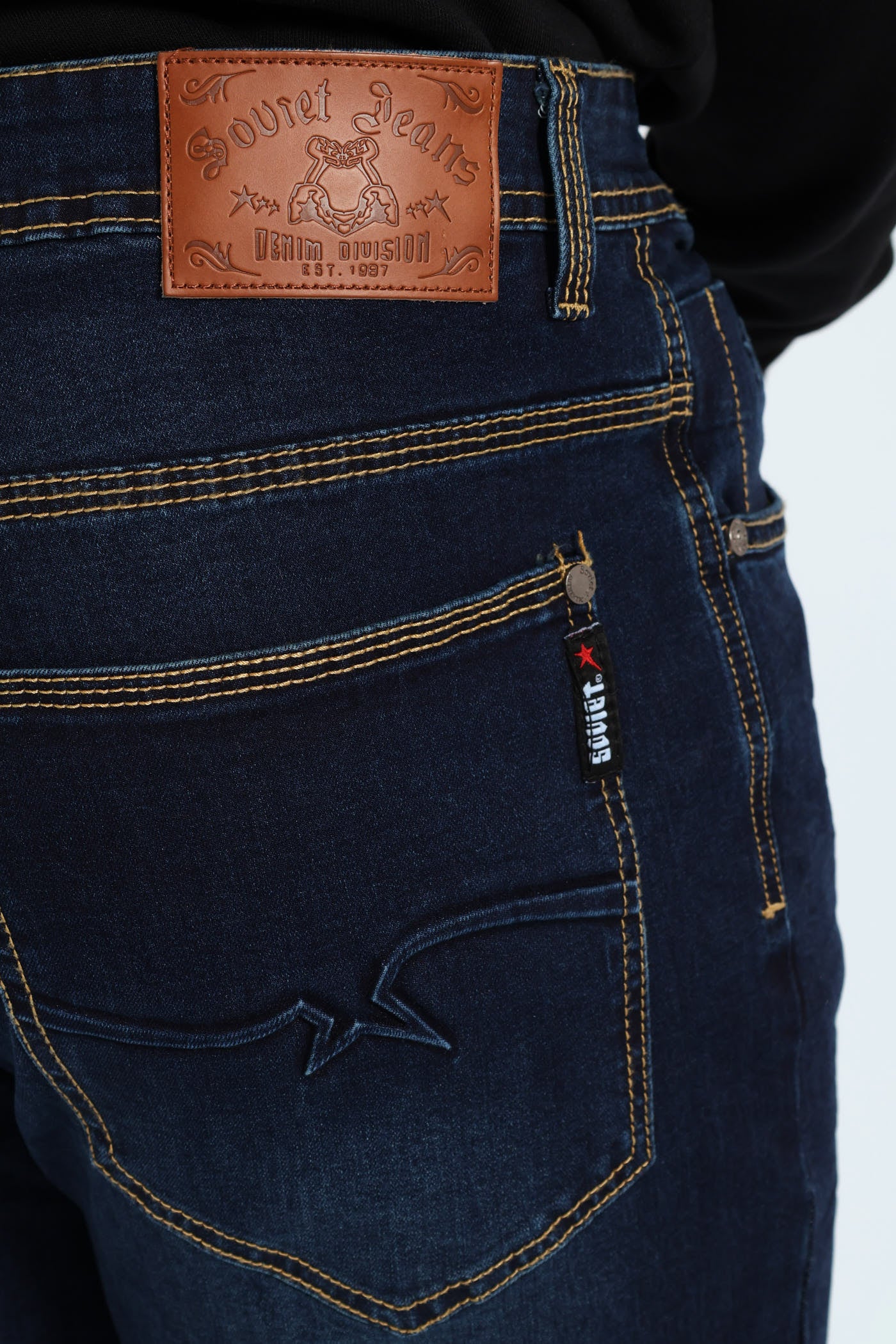 Terminator Straight Denim - Dark Indigo - Image 4